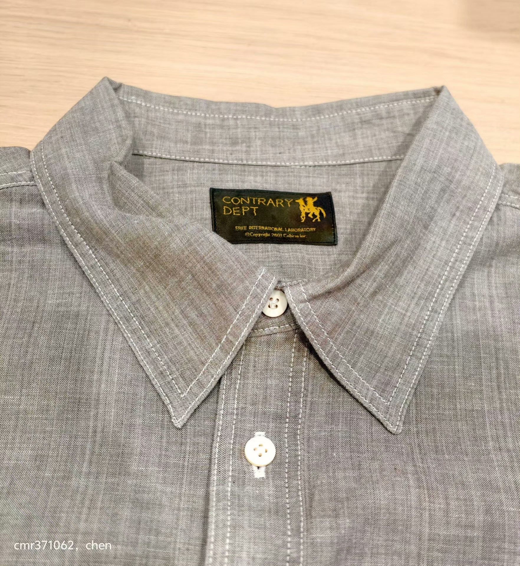 VISVIM 1920 CHAMBRAY L/S SHIRT — front