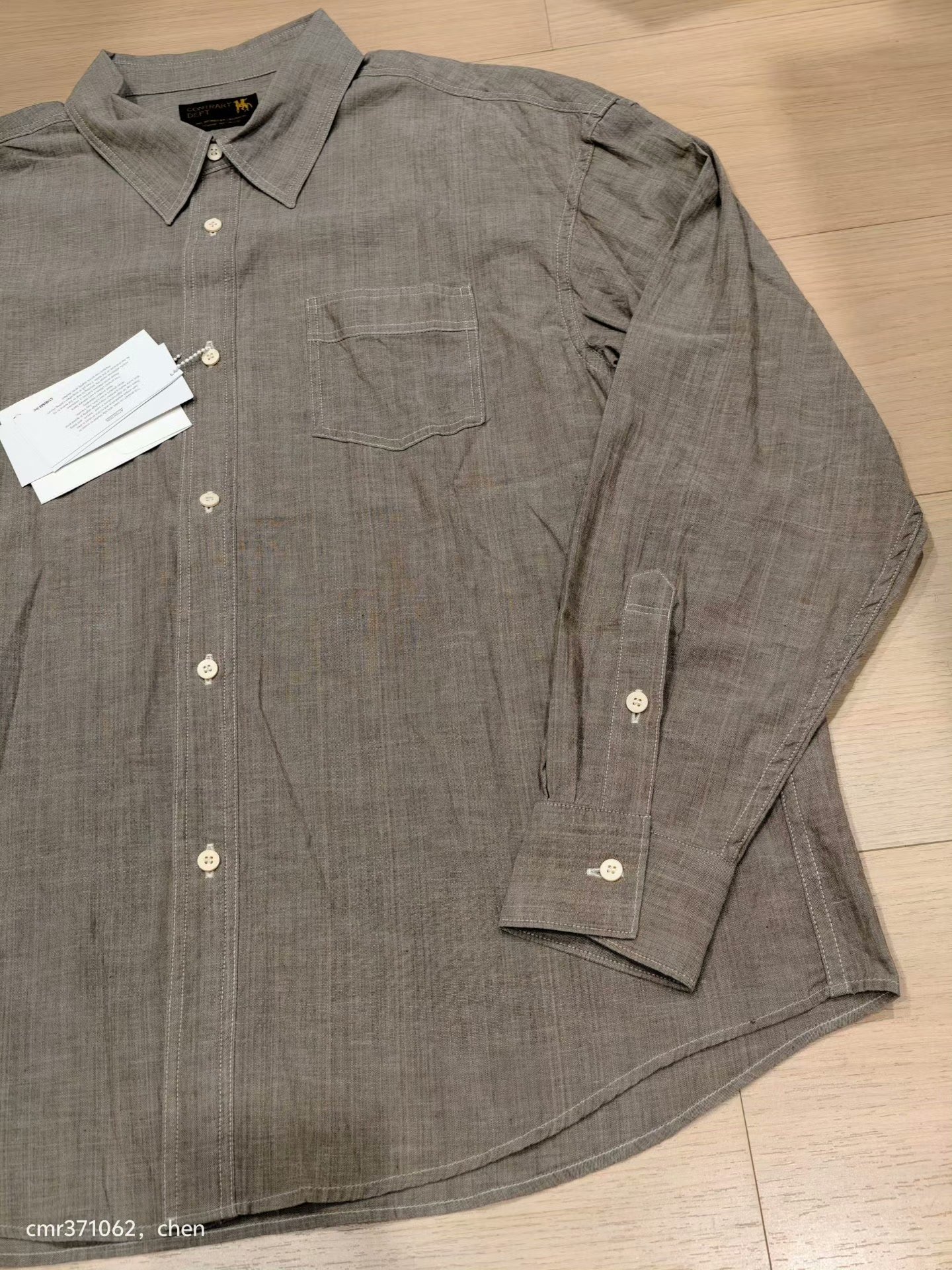 VISVIM 1920 CHAMBRAY L/S SHIRT — back