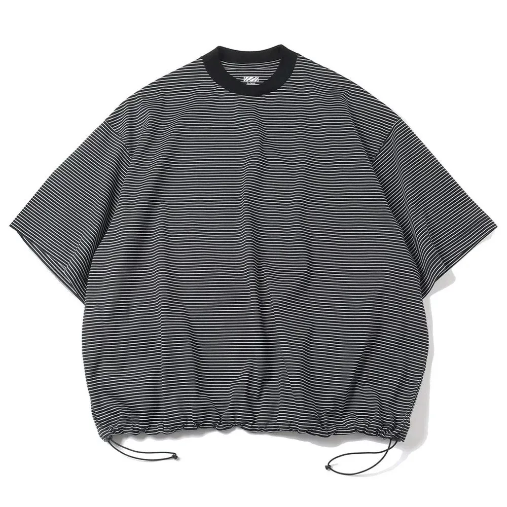 Striped Balloon Sleeve T-Shirt