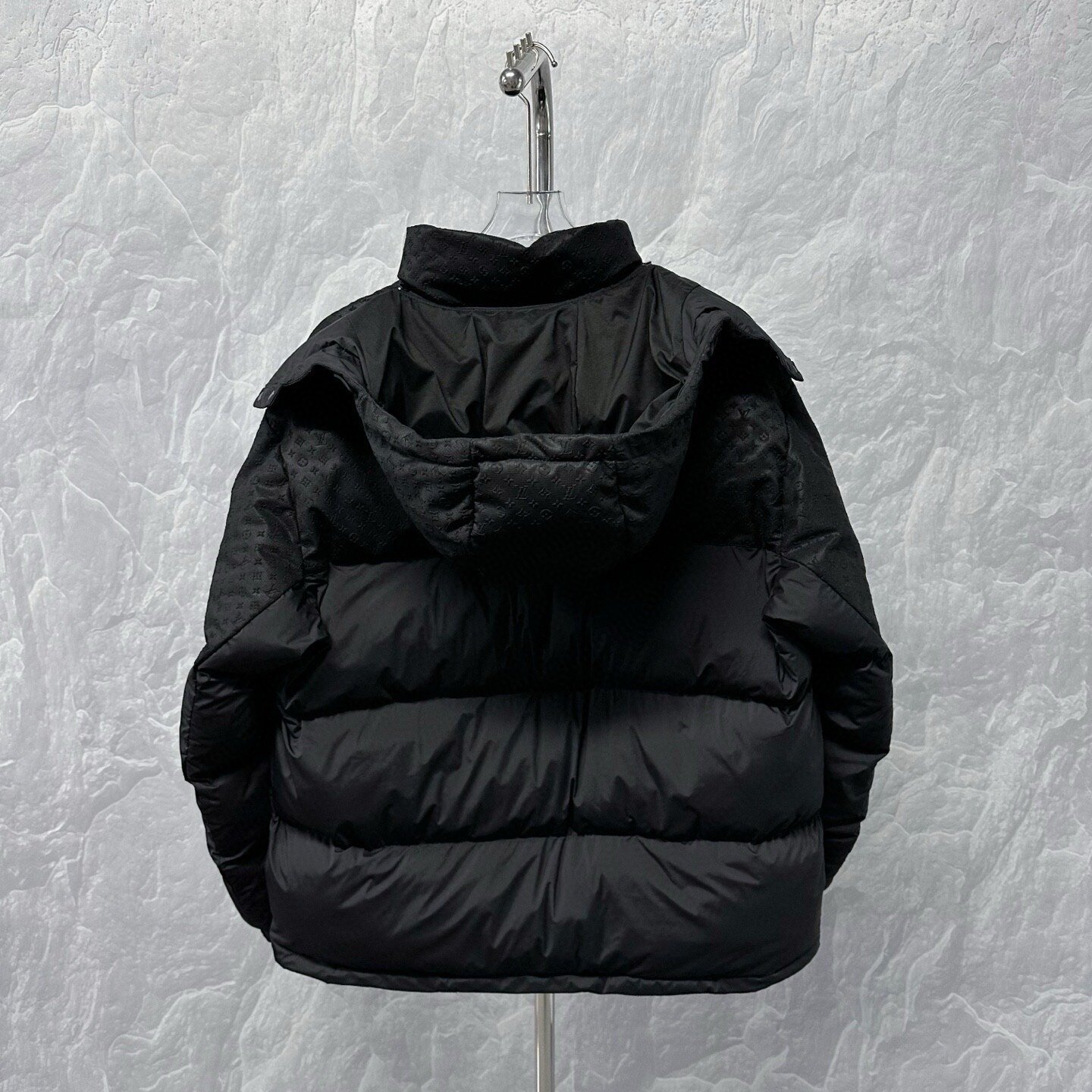 Louis Vuitton SS24 Hooded Padded Coat — back