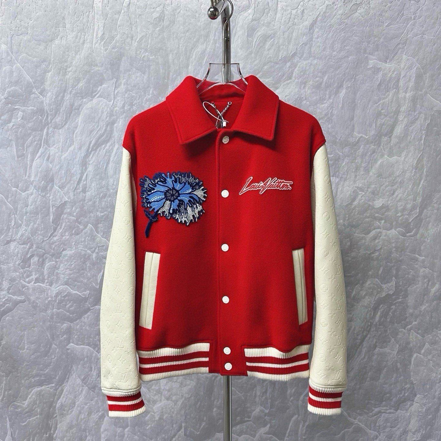 Louis Vuitton Kusama Psychedelic Flower Varsity Jacket