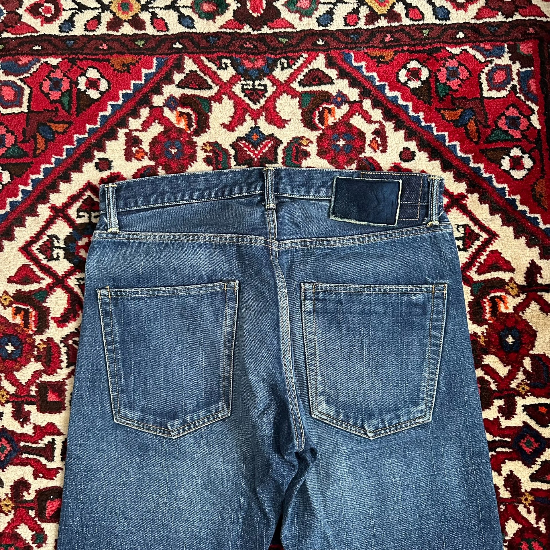 visvim 18AW 12D16 Jeans — back