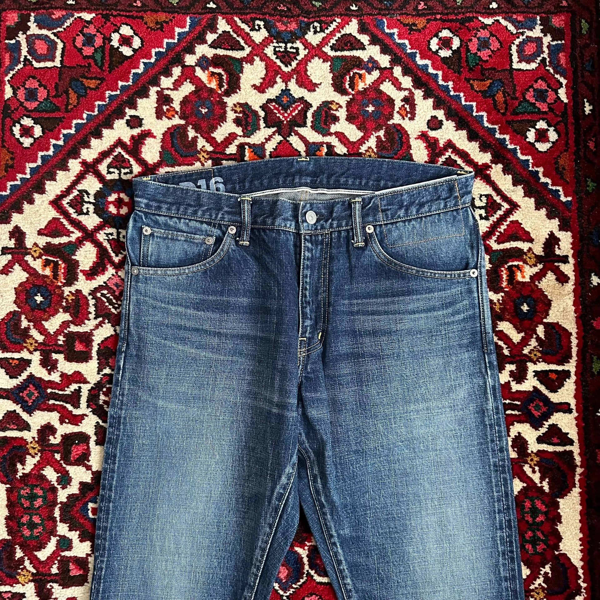 visvim 18AW 12D16 Jeans — detail