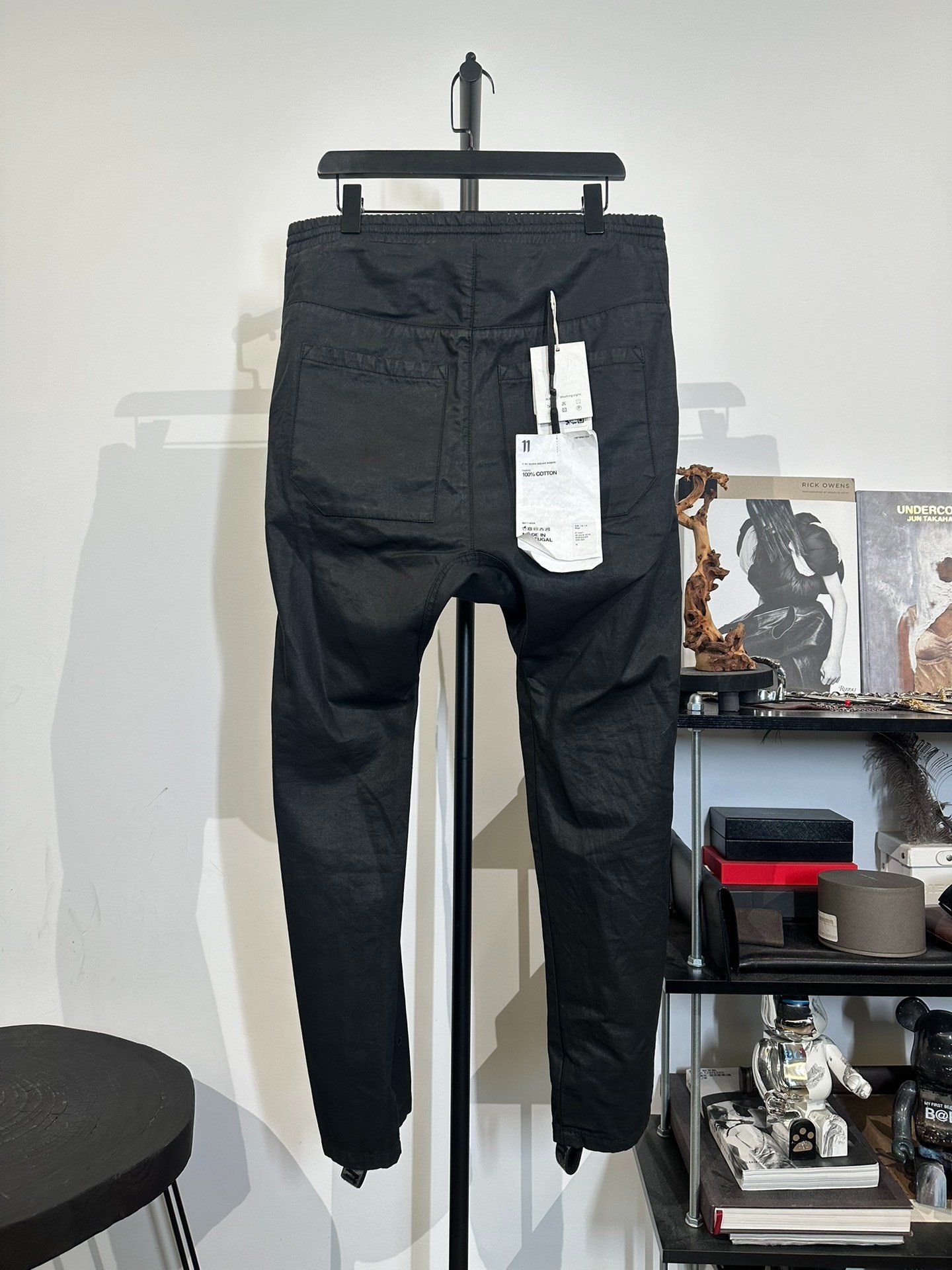 Boris Bidjan Saberi 11by BBS Wax-Coated Pants — front