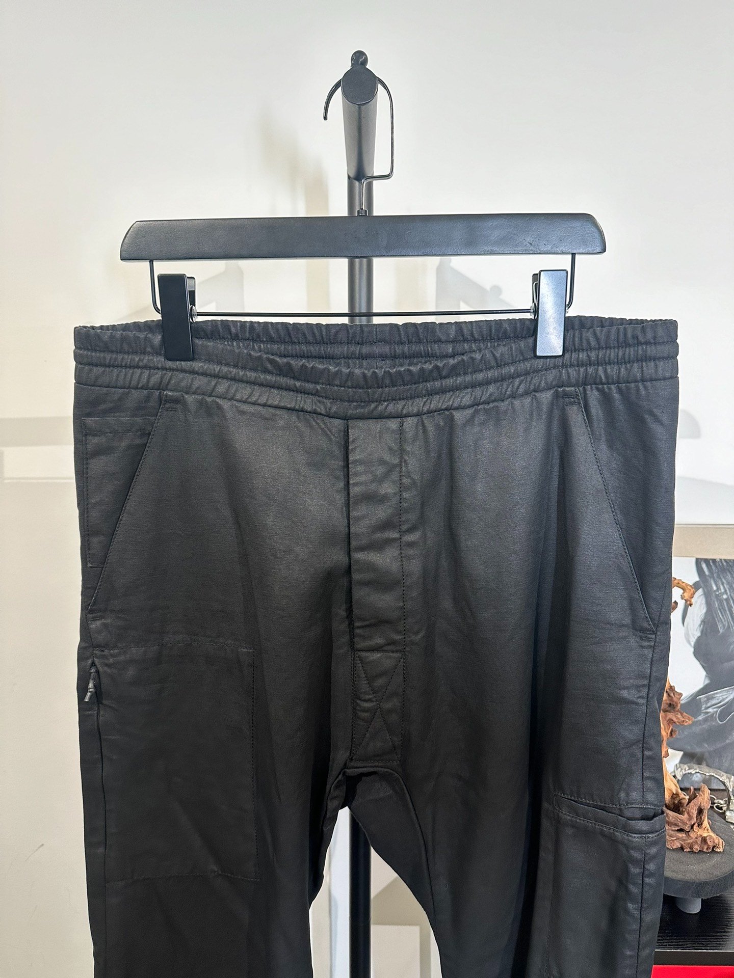 Boris Bidjan Saberi 11by BBS Wax-Coated Pants — back