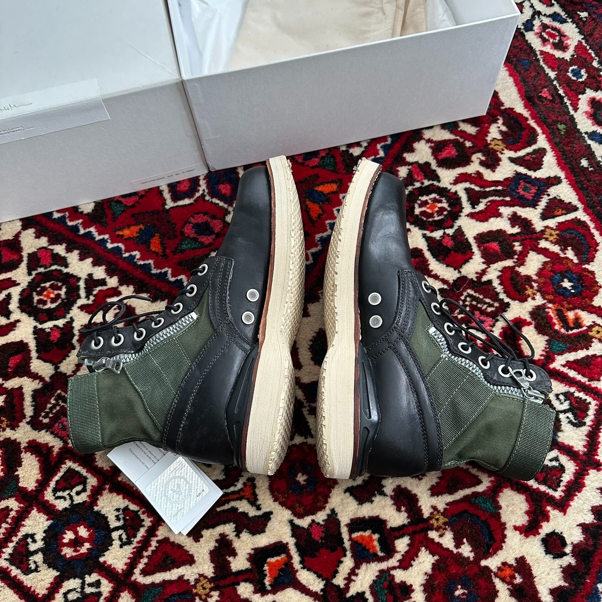 visvim 17ss 7-hole boots — back