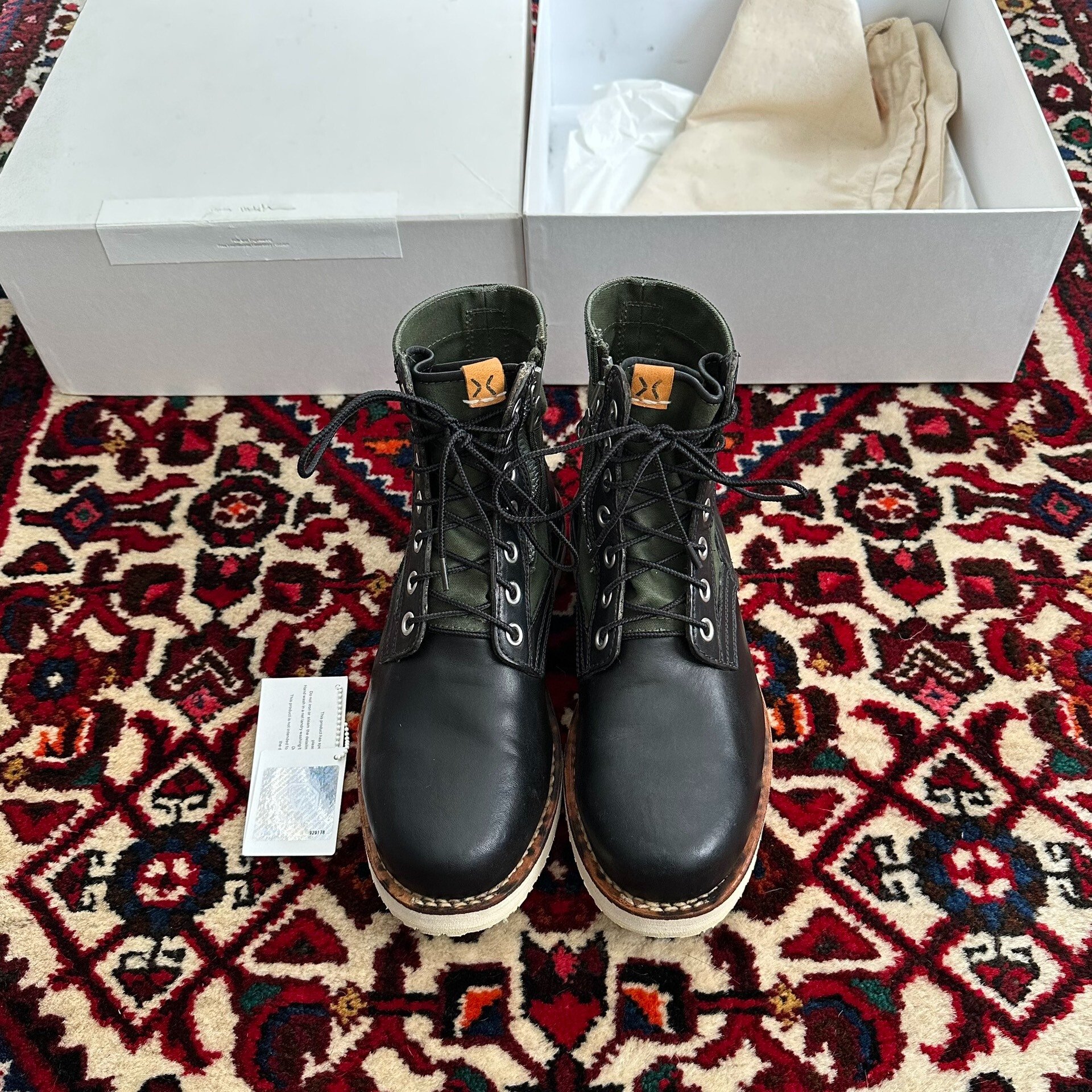 visvim 17ss 7-hole boots