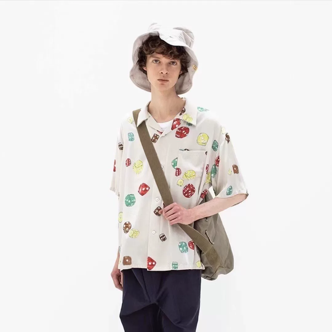 VISVIM WALLIS SHIRT S/S DICE 21SS — back