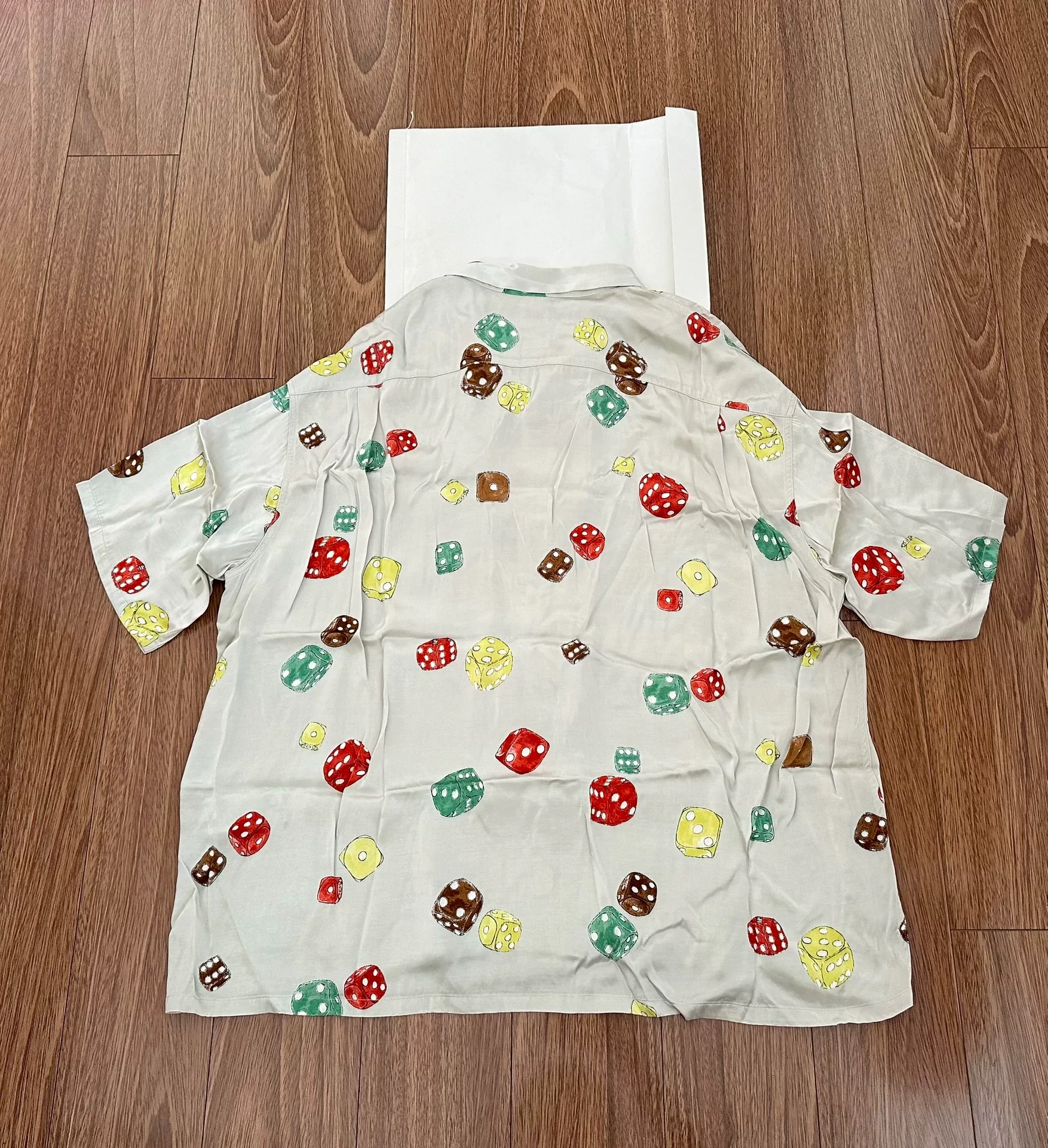 VISVIM WALLIS SHIRT S/S DICE 21SS — front