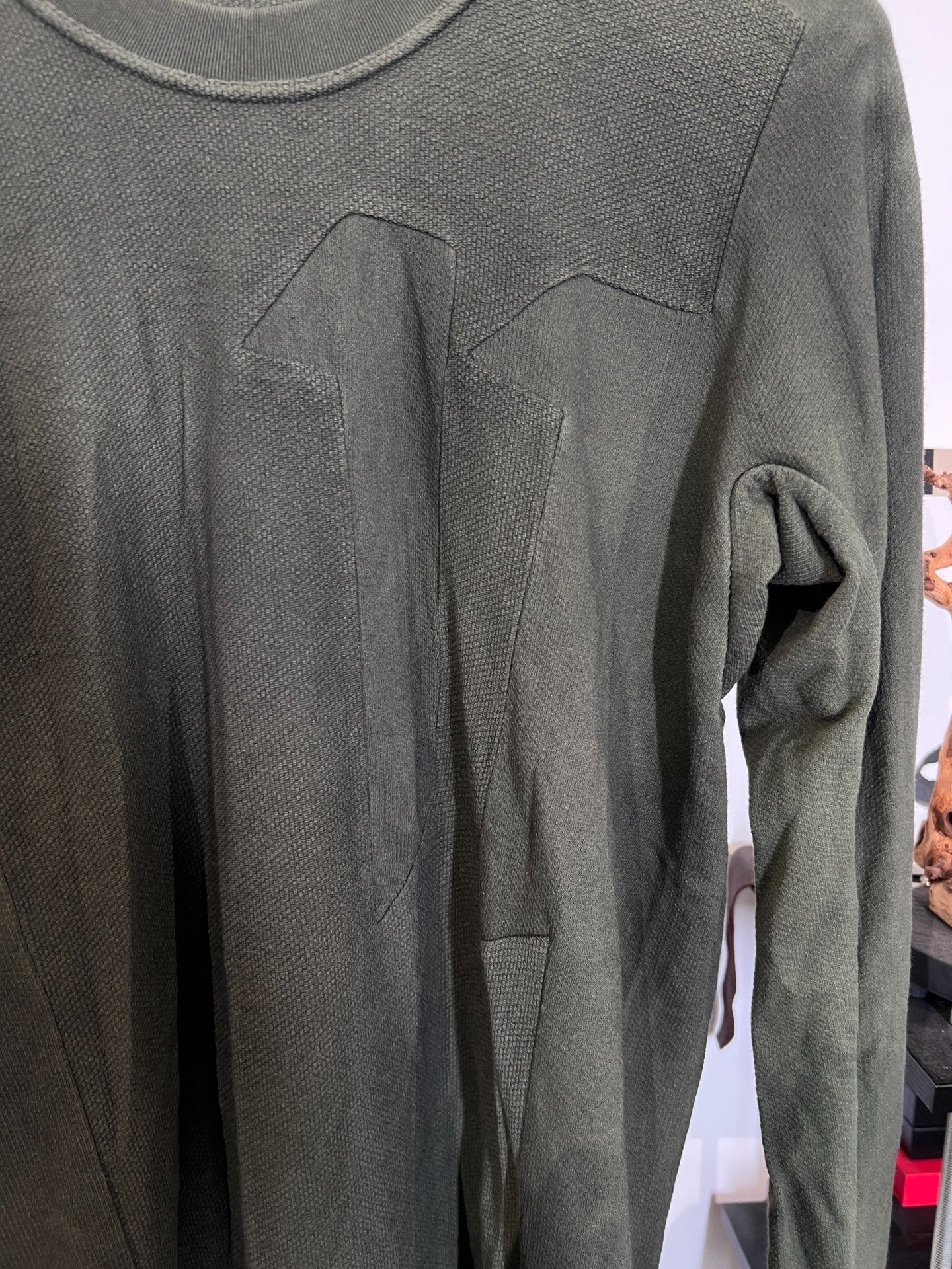 Boris Bidjan Saberi CR1 Crewneck Sweatshirt — back