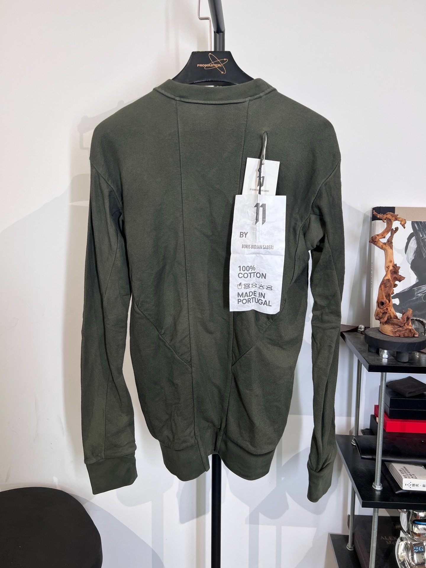 Boris Bidjan Saberi CR1 Crewneck Sweatshirt — front