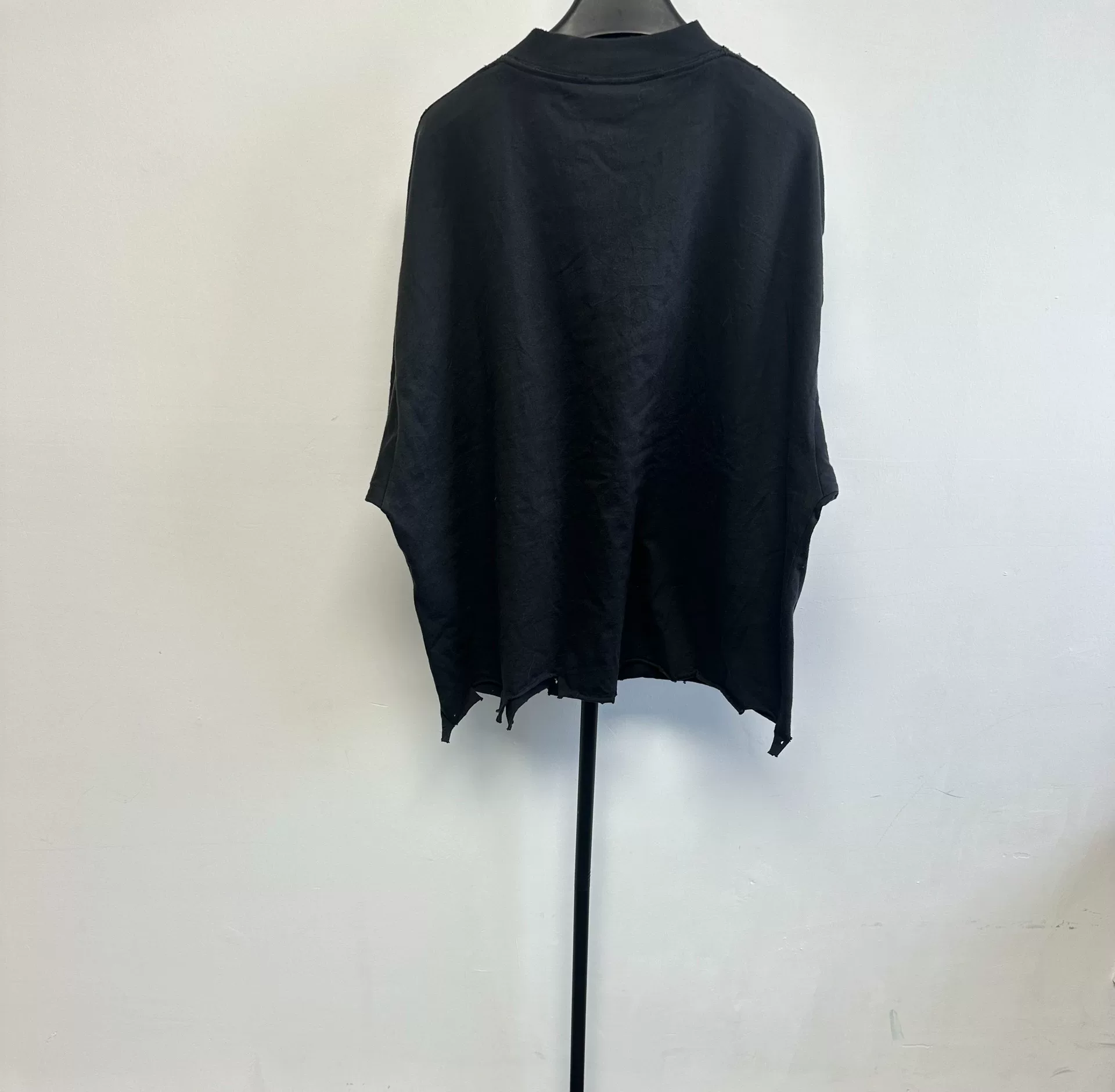 Balenciaga Logo Print Crew Neck T-Shirt — front