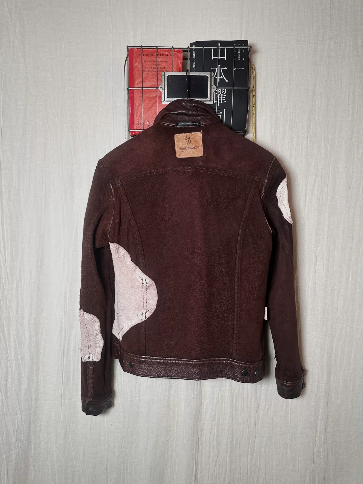 Yohji Yamamoto 05AW Leather Jacket — label