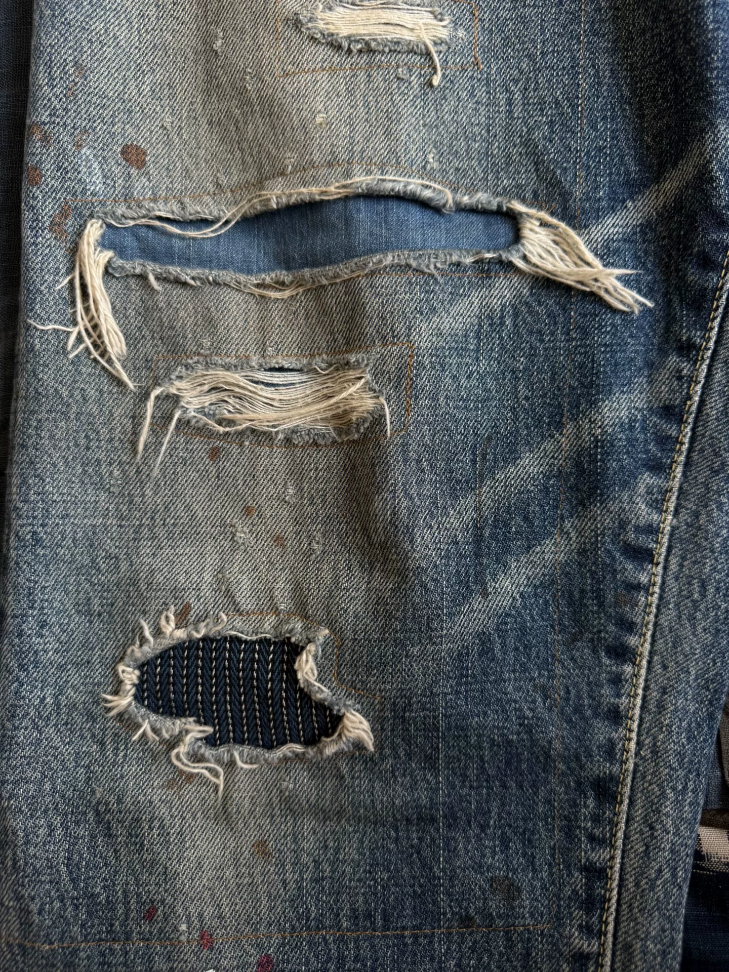 VISVIM 19AW SPOT JOURNEYMAN PANTS — back