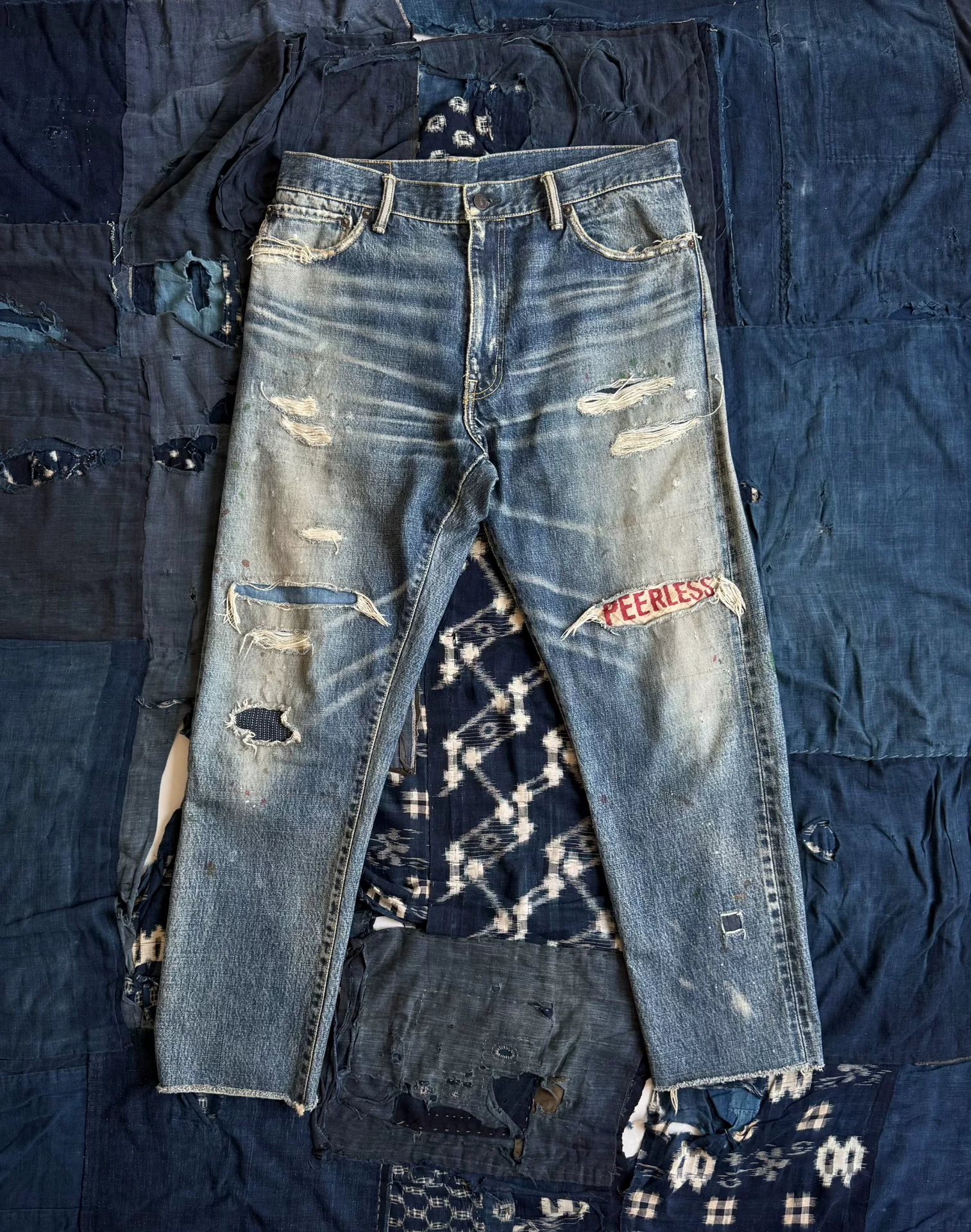 VISVIM 19AW SPOT JOURNEYMAN PANTS