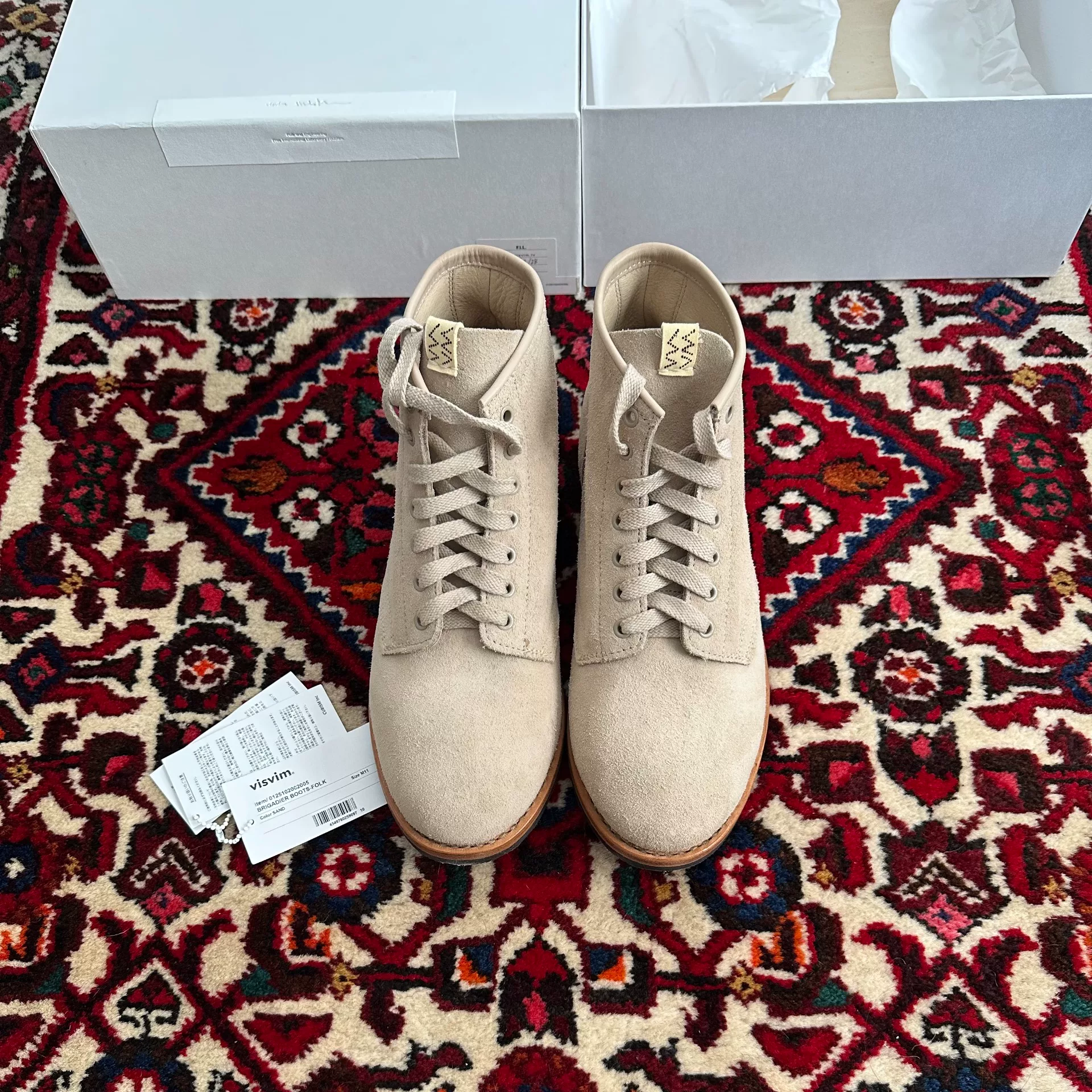 visvim 25ss Brigadier Suede Boots