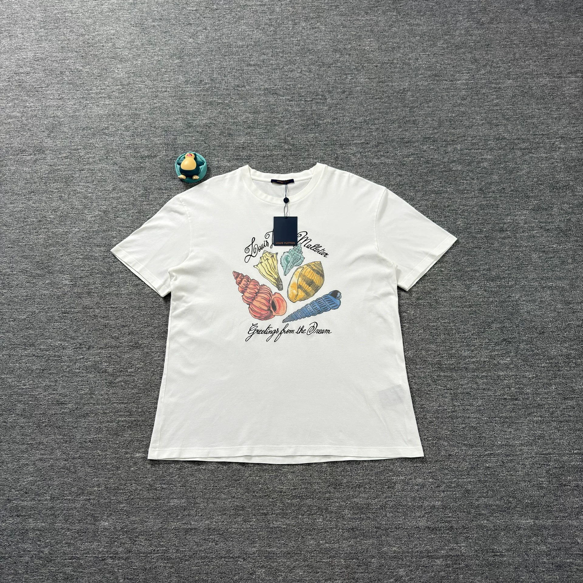 Louis Vuitton White Seashell Short-Sleeve Tee