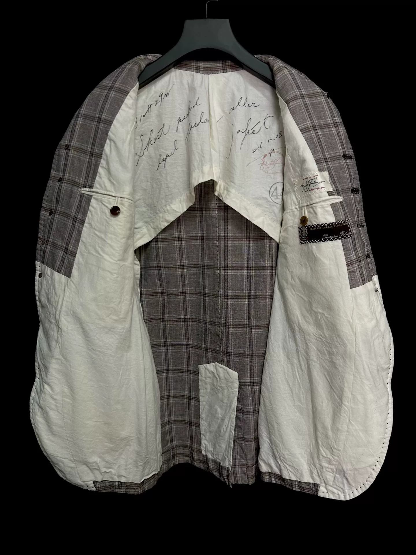 The Crooked Tailor Handmade Vintage Blazer — back