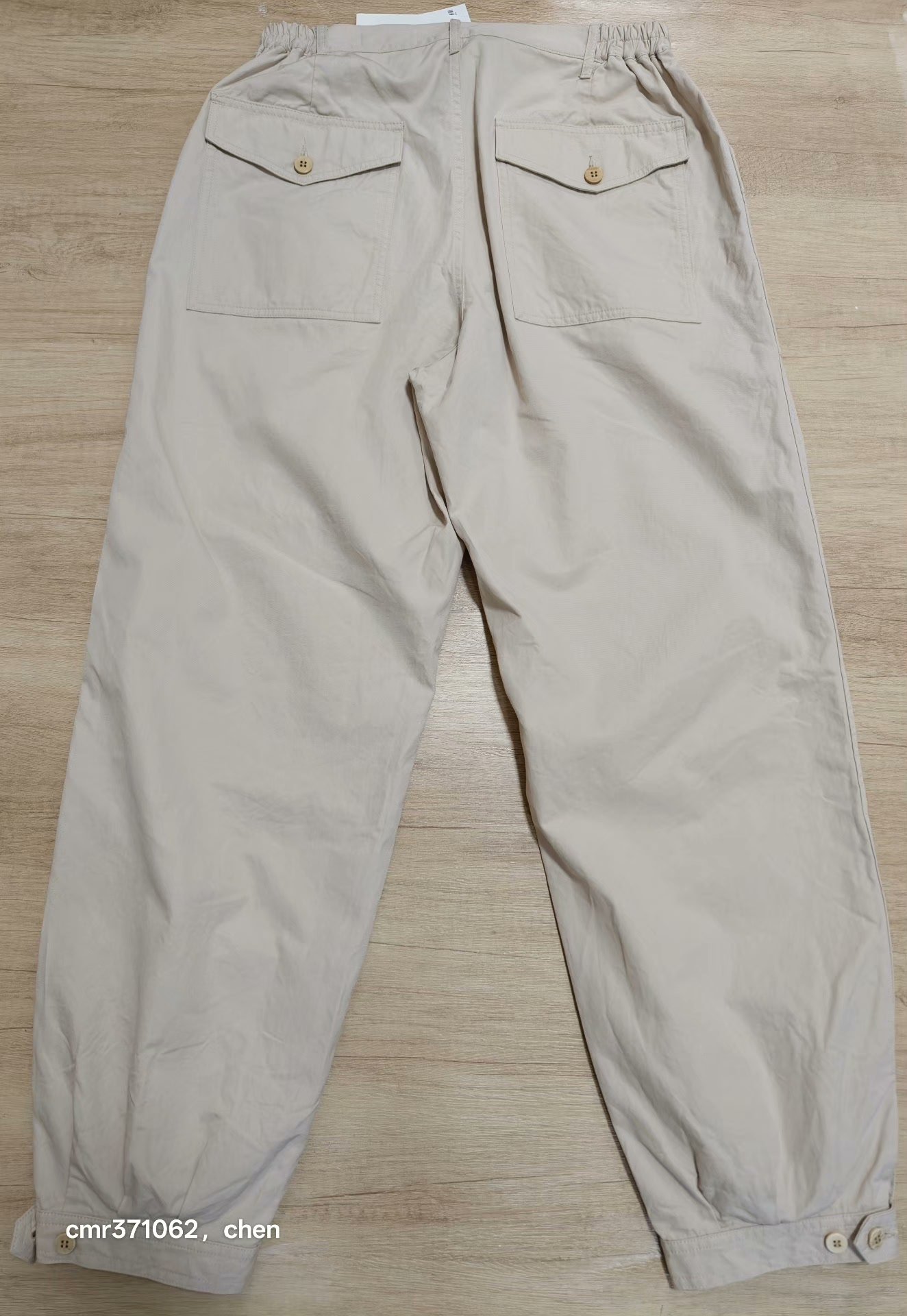 visvim 24AW Spot Carrol Racing Pants — label
