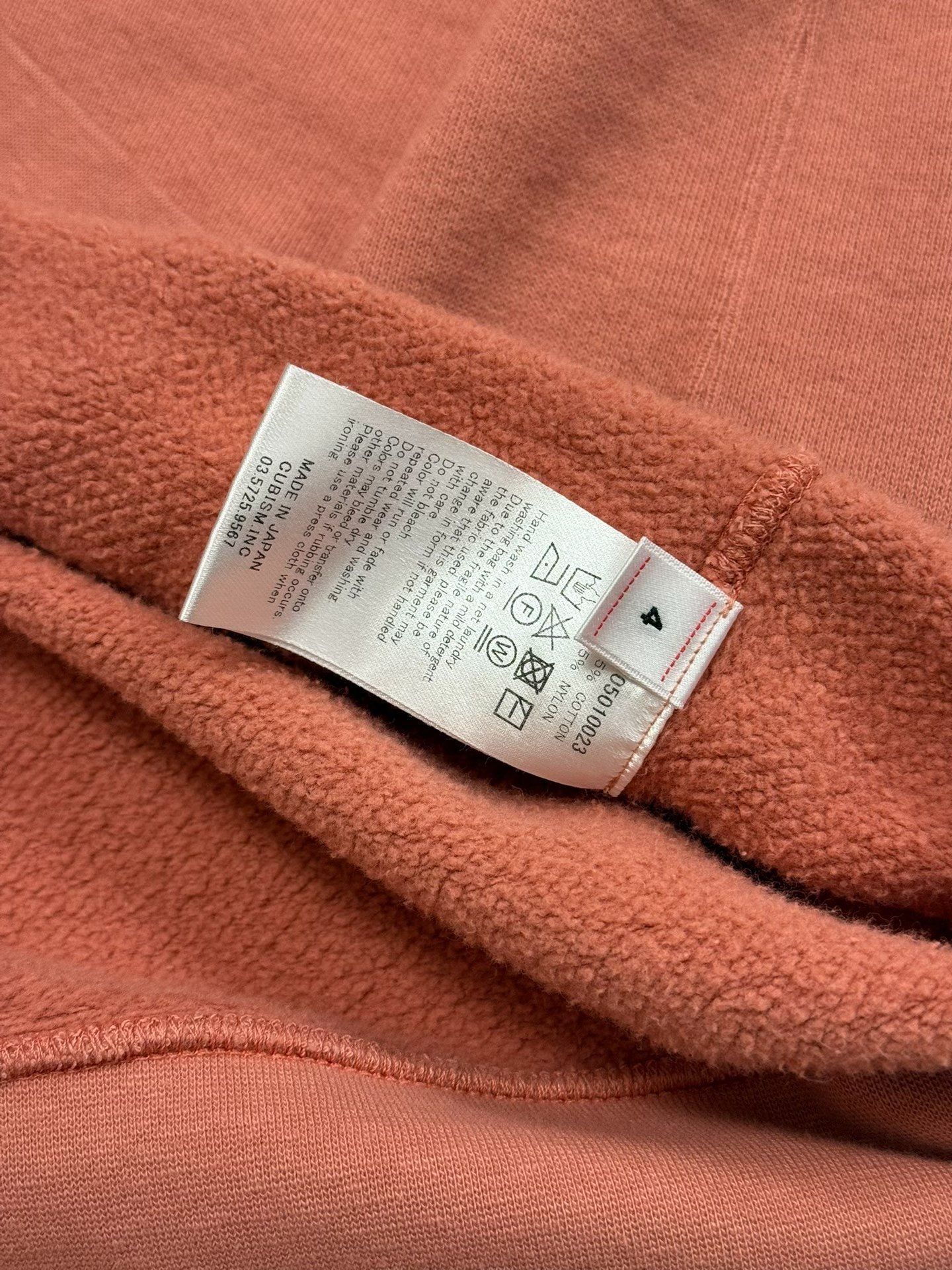 VISVIM 22SS MONDO Sleeveless Sweatshirt — back