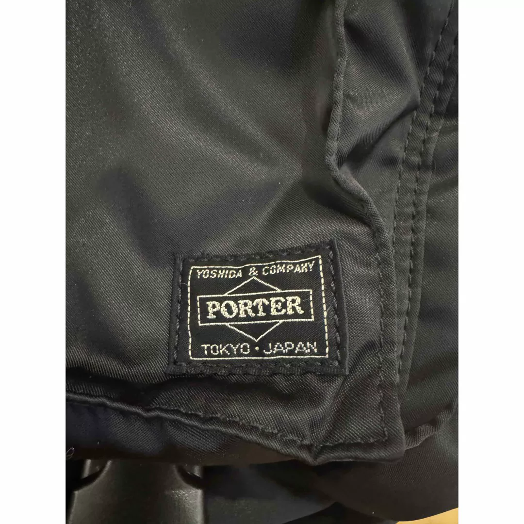 Porter PX Tanker Black Backpack — detail