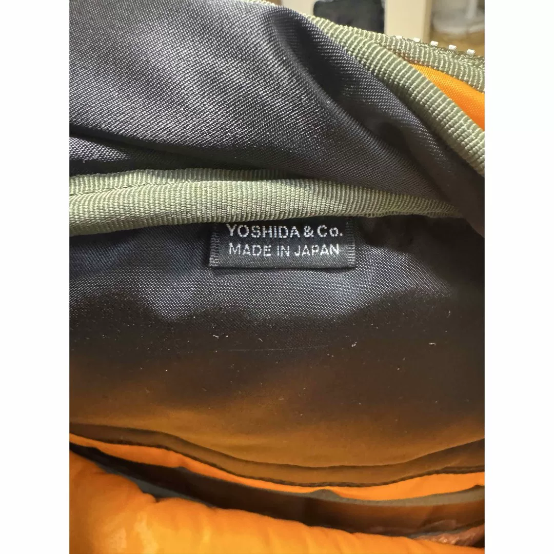 Porter PX Tanker Black Backpack — back