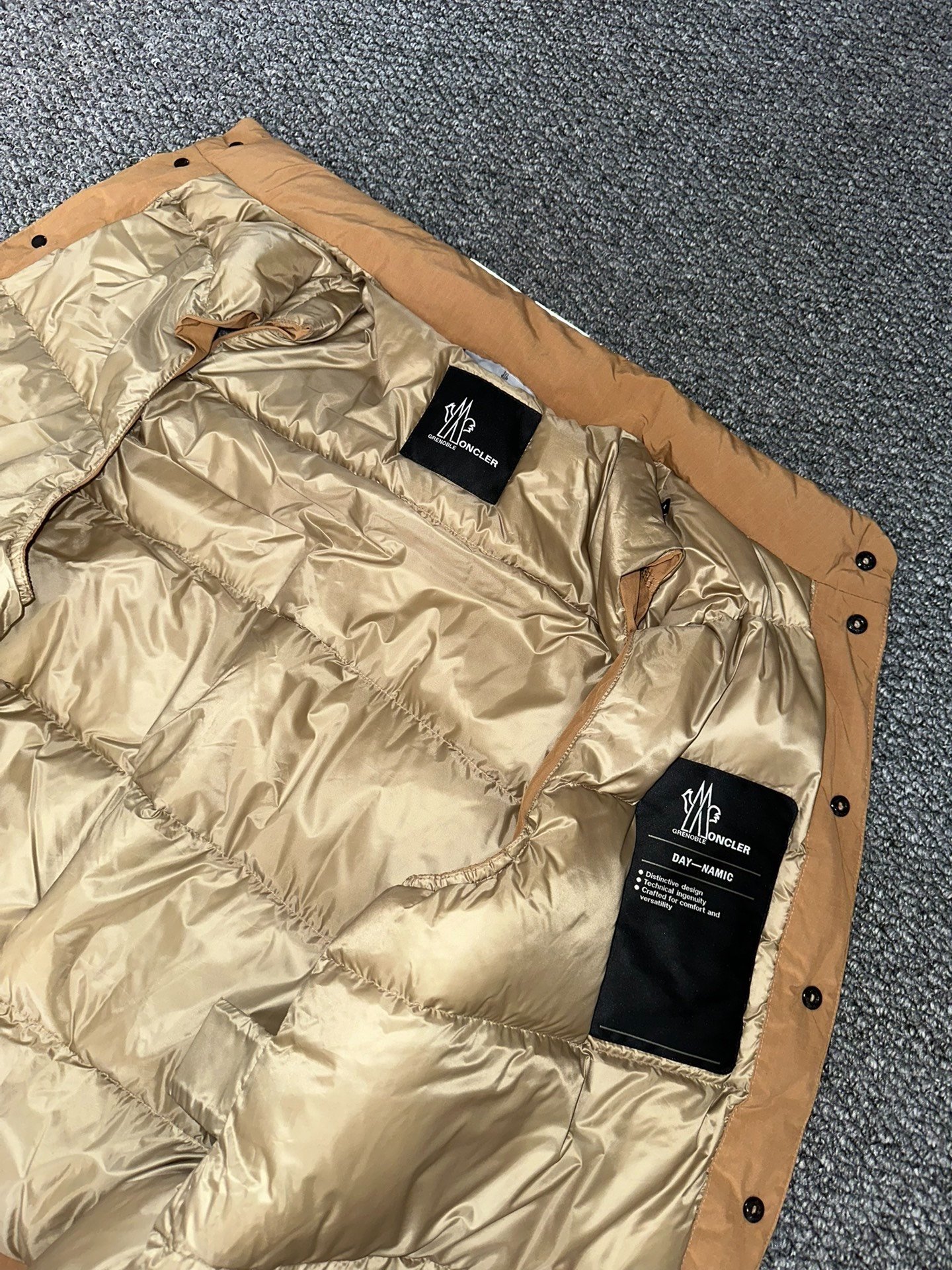 Moncler Down Multi-Pocket Vest — detail