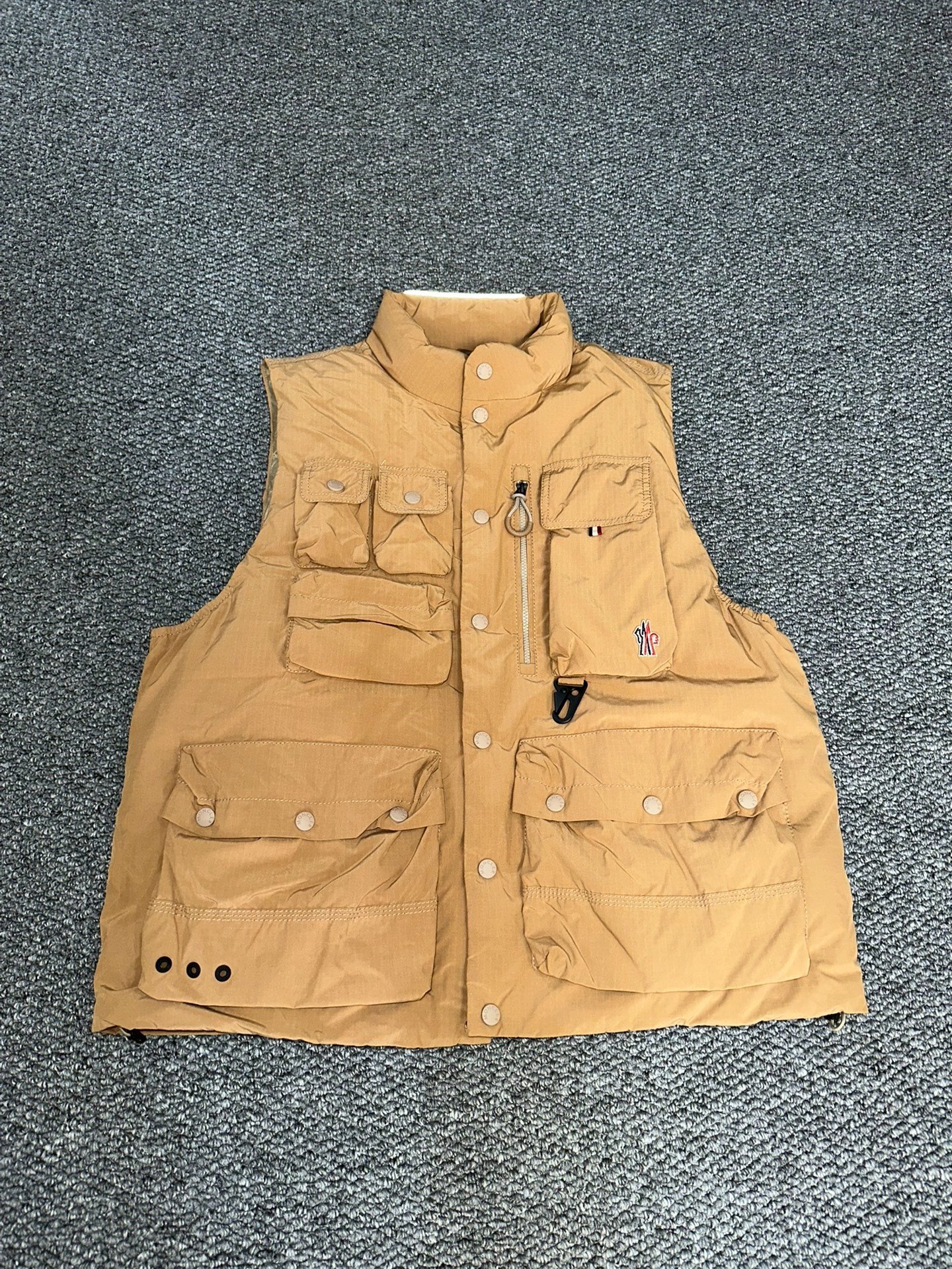 Moncler Down Multi-Pocket Vest