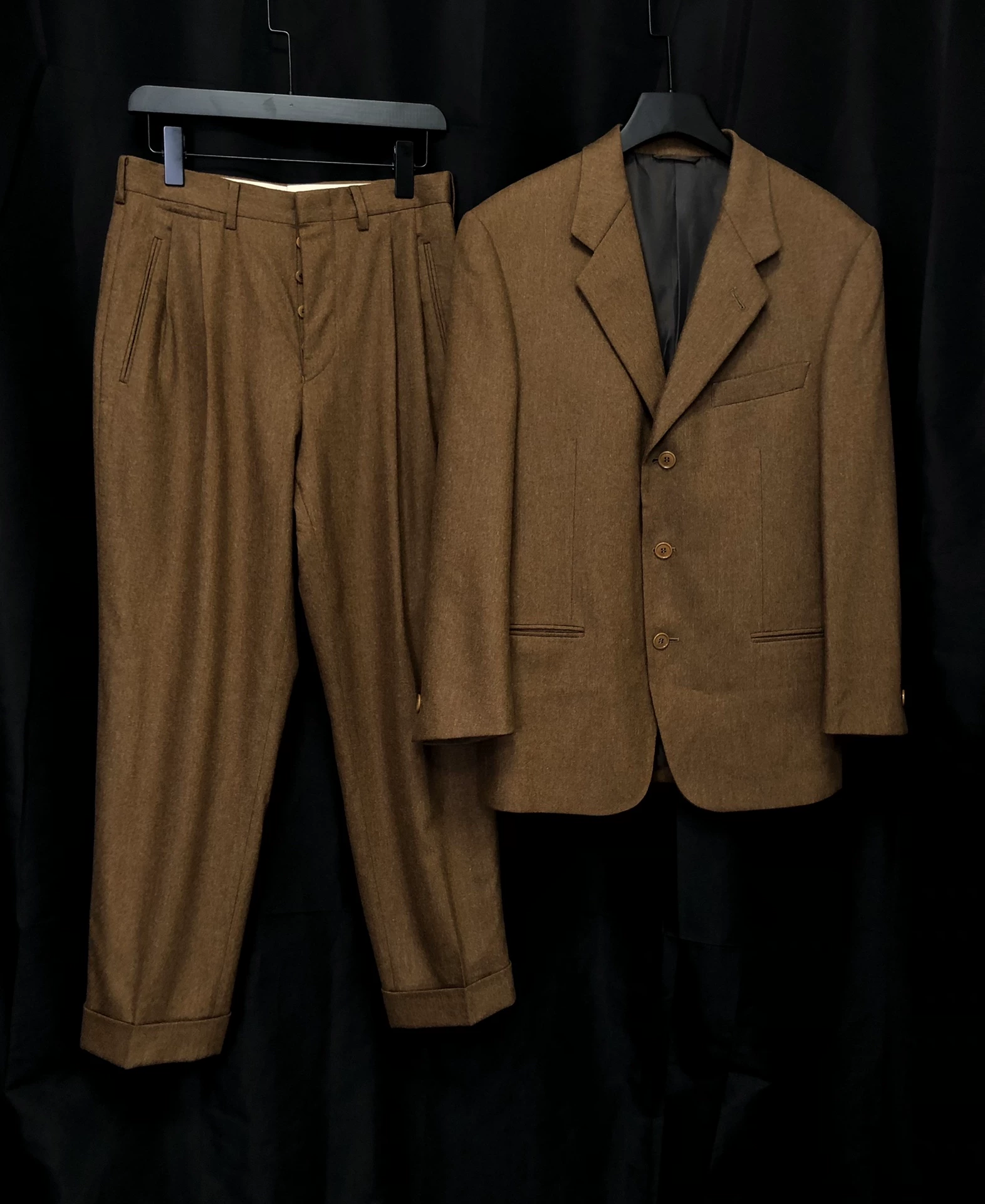 Romeo Gigli 1990s Wool Suit