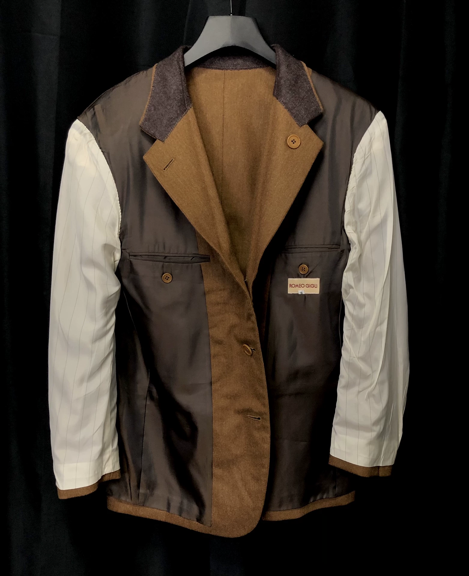 Romeo Gigli 1990s Wool Suit — front