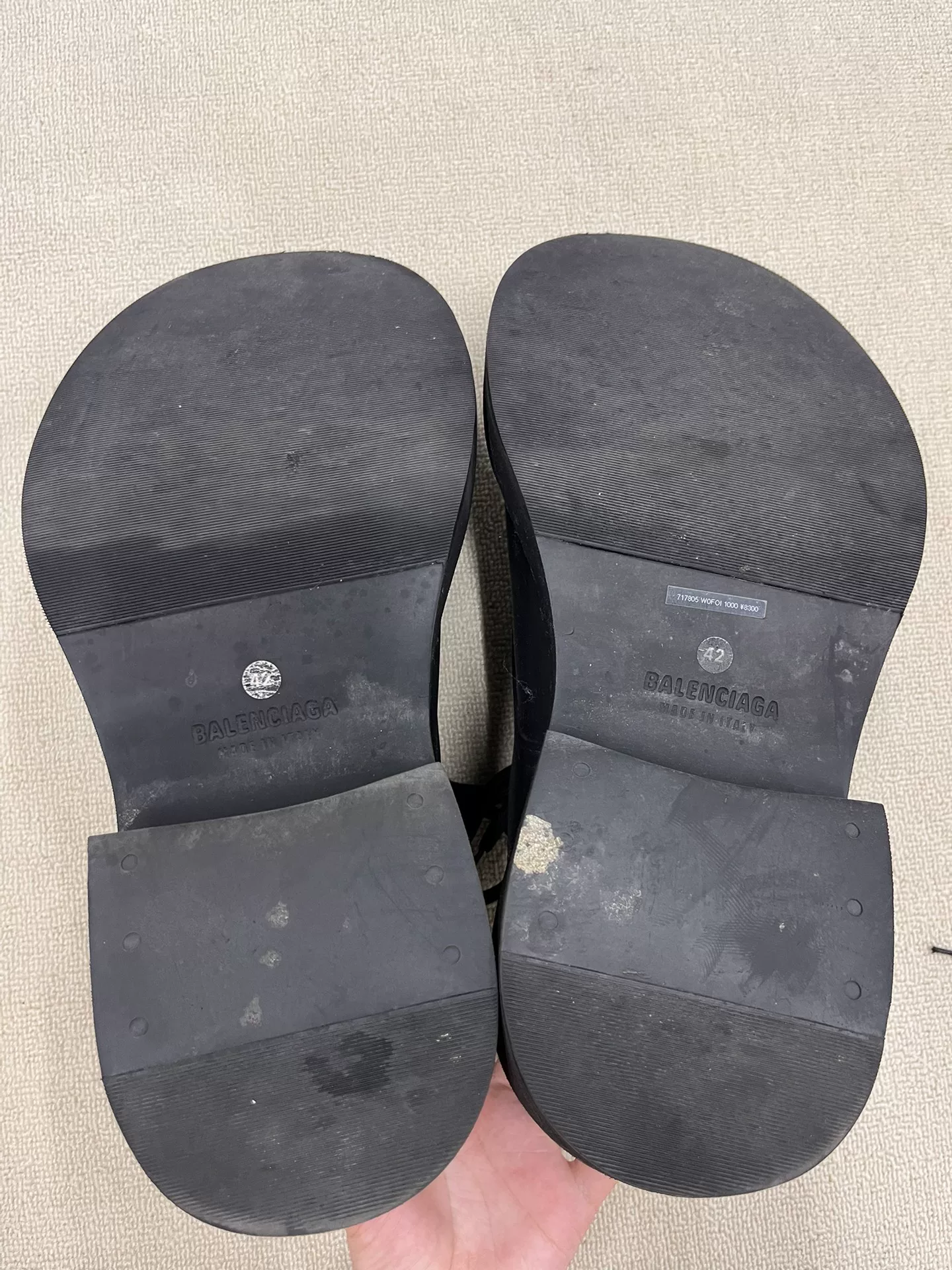 Balenciaga Mickey Big Head Derby Shoes — back