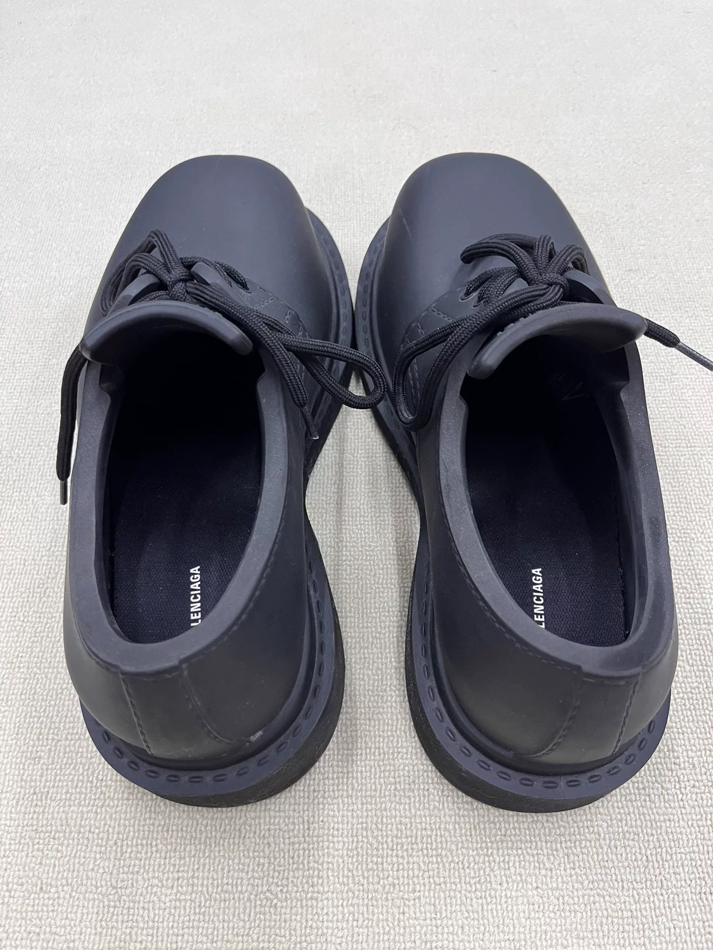 Balenciaga Mickey Big Head Derby Shoes — front