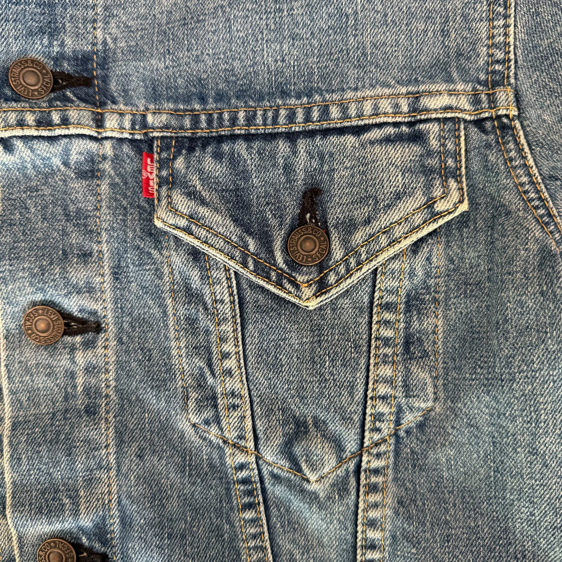 Levi's LVC71557 Type3 Denim Jacket — back