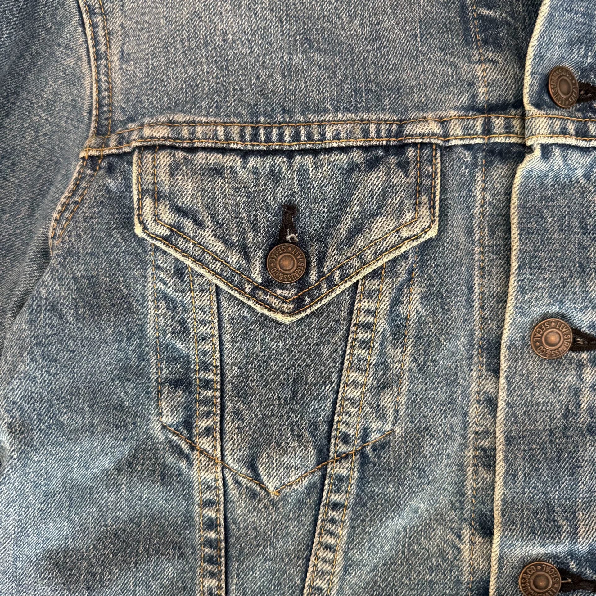 Levi's LVC71557 Type3 Denim Jacket — label