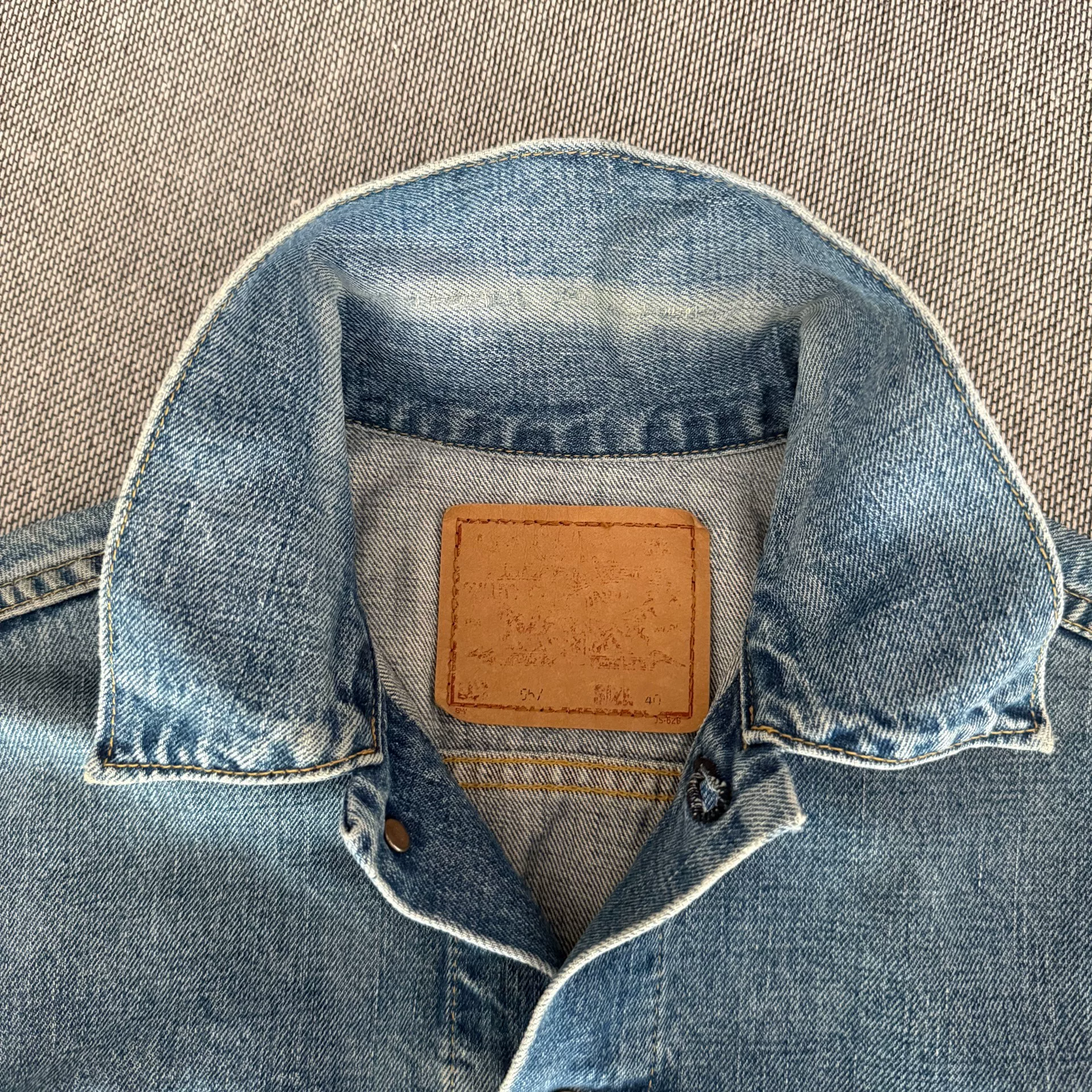 Levi's LVC71557 Type3 Denim Jacket — detail