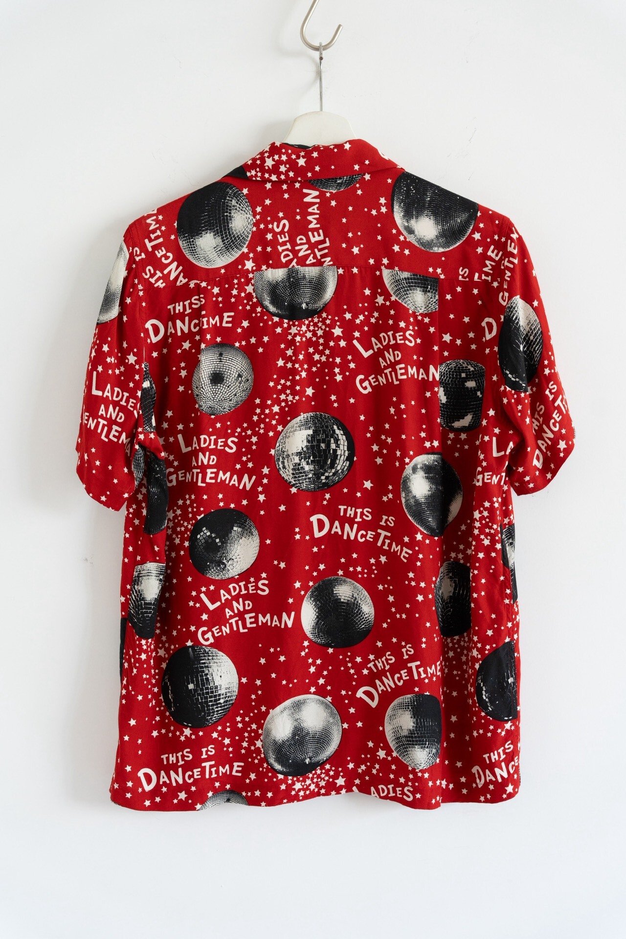 Wacko Maria 18SS Disco Ball Short-Sleeve Shirt — front