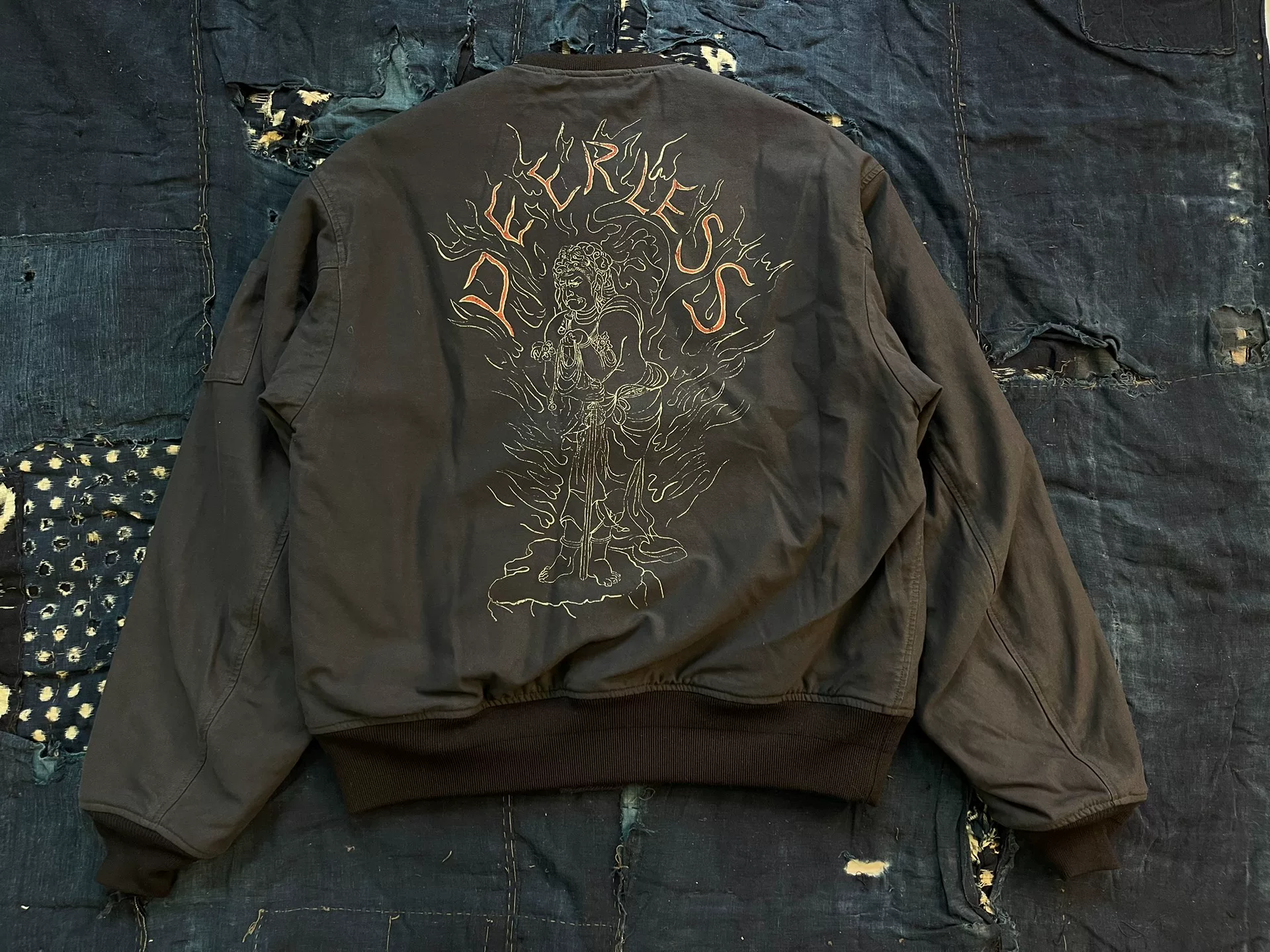 visvim 24AW Gunner Jkt Acala — detail