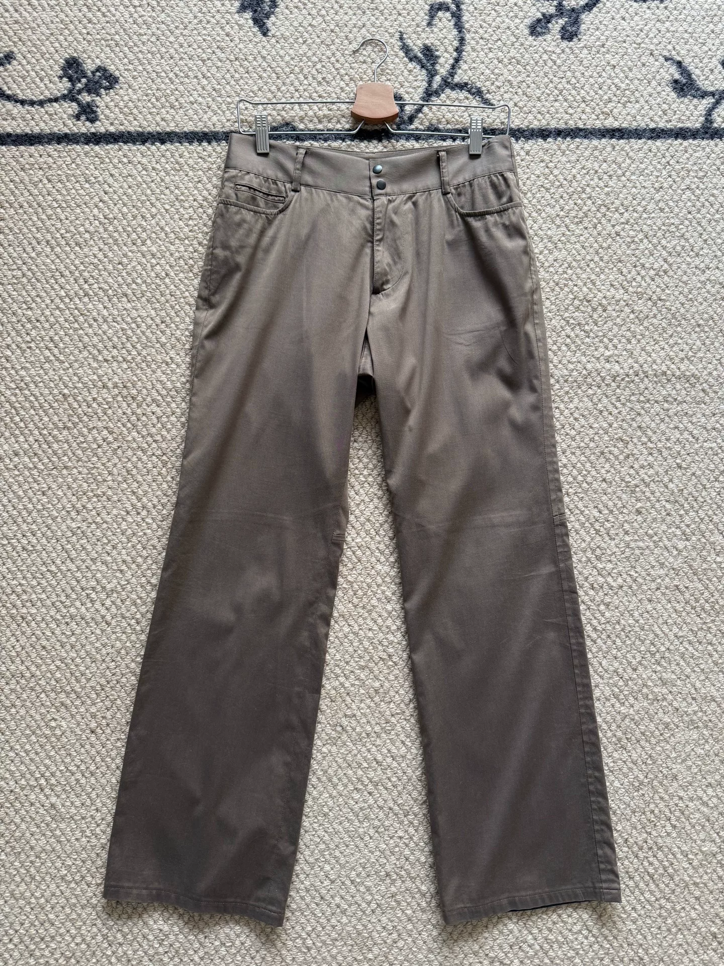 Jean Paul Gaultier Brown Low-Waist Pants