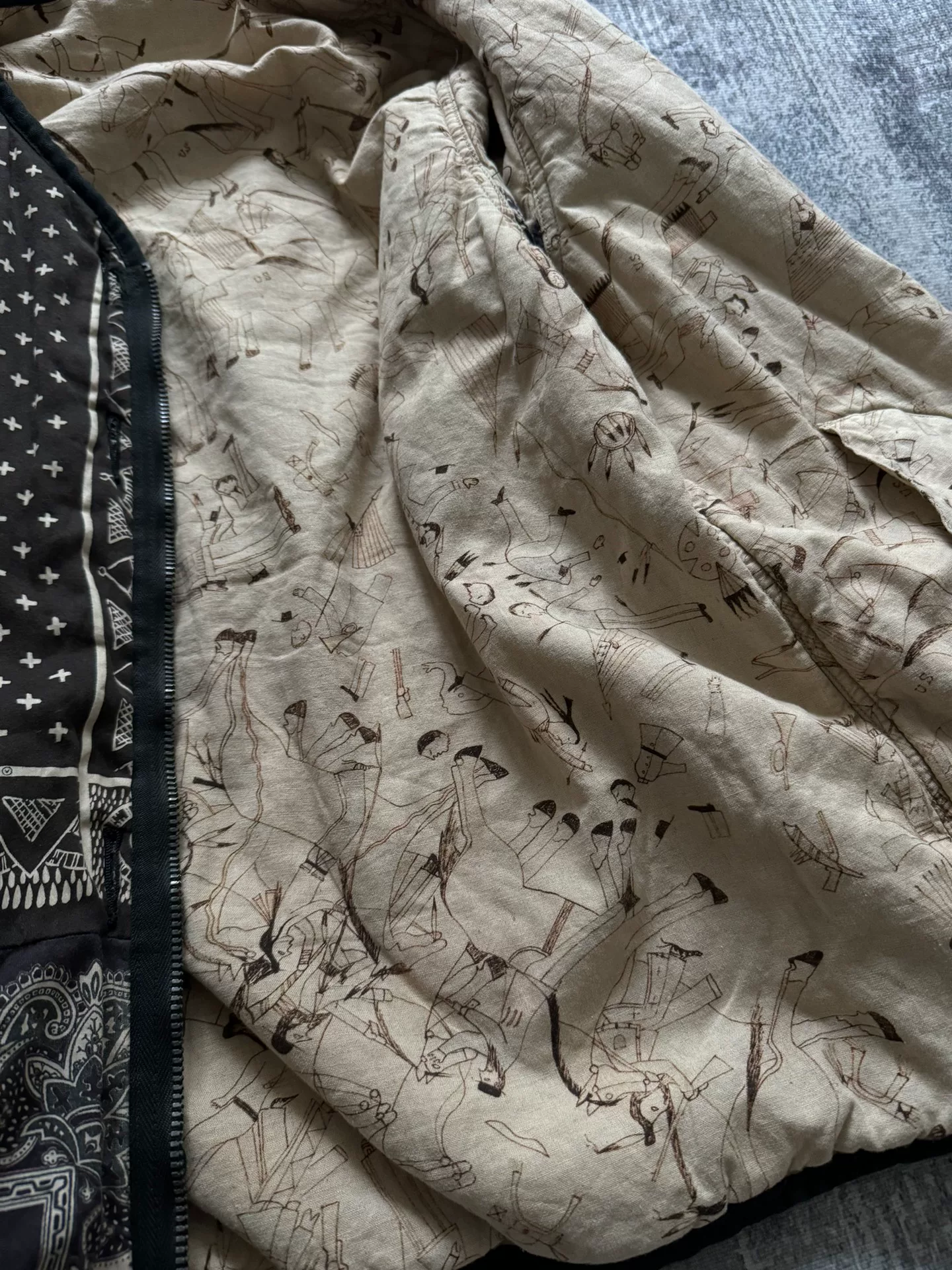 VISVIM 19AW ICT IRIS LINER JKT — front