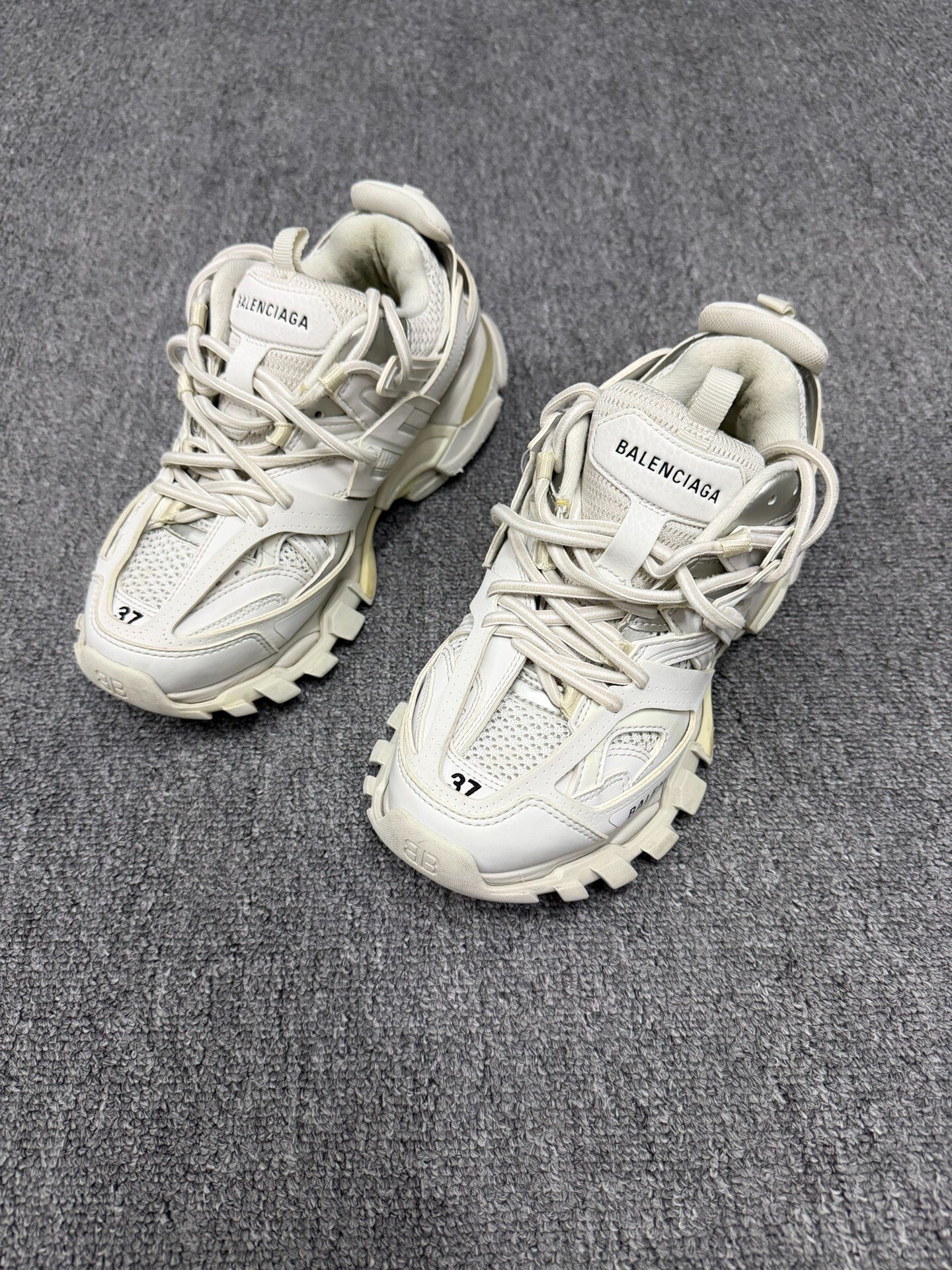 Balenciaga Track White Sneakers Size 37