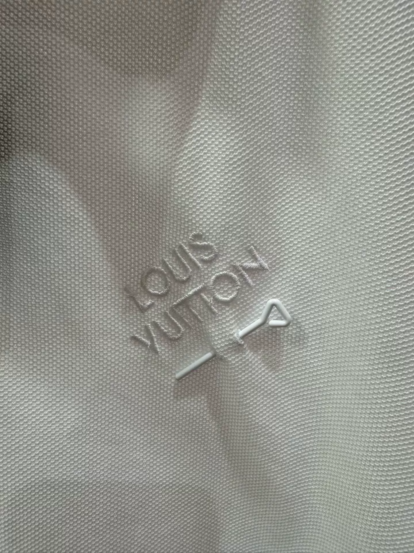 Louis Vuitton White Polo Short-Sleeve Shirt — front