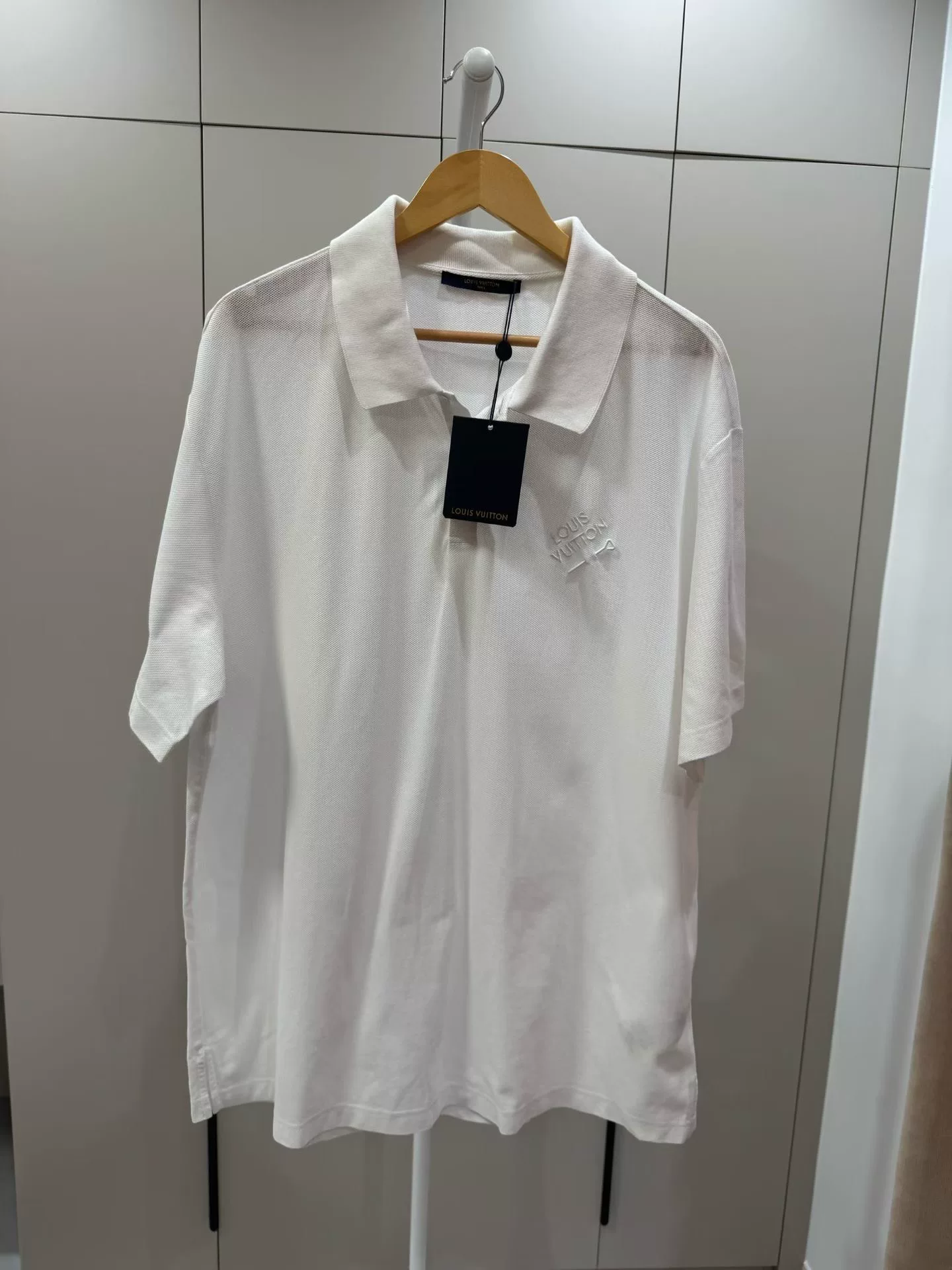 Louis Vuitton White Polo Short-Sleeve Shirt