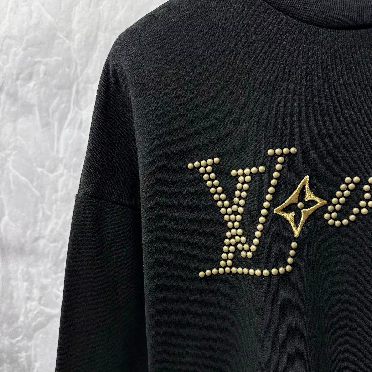 Louis Vuitton FW24 Pharrell Rivet Sweatshirt — detail