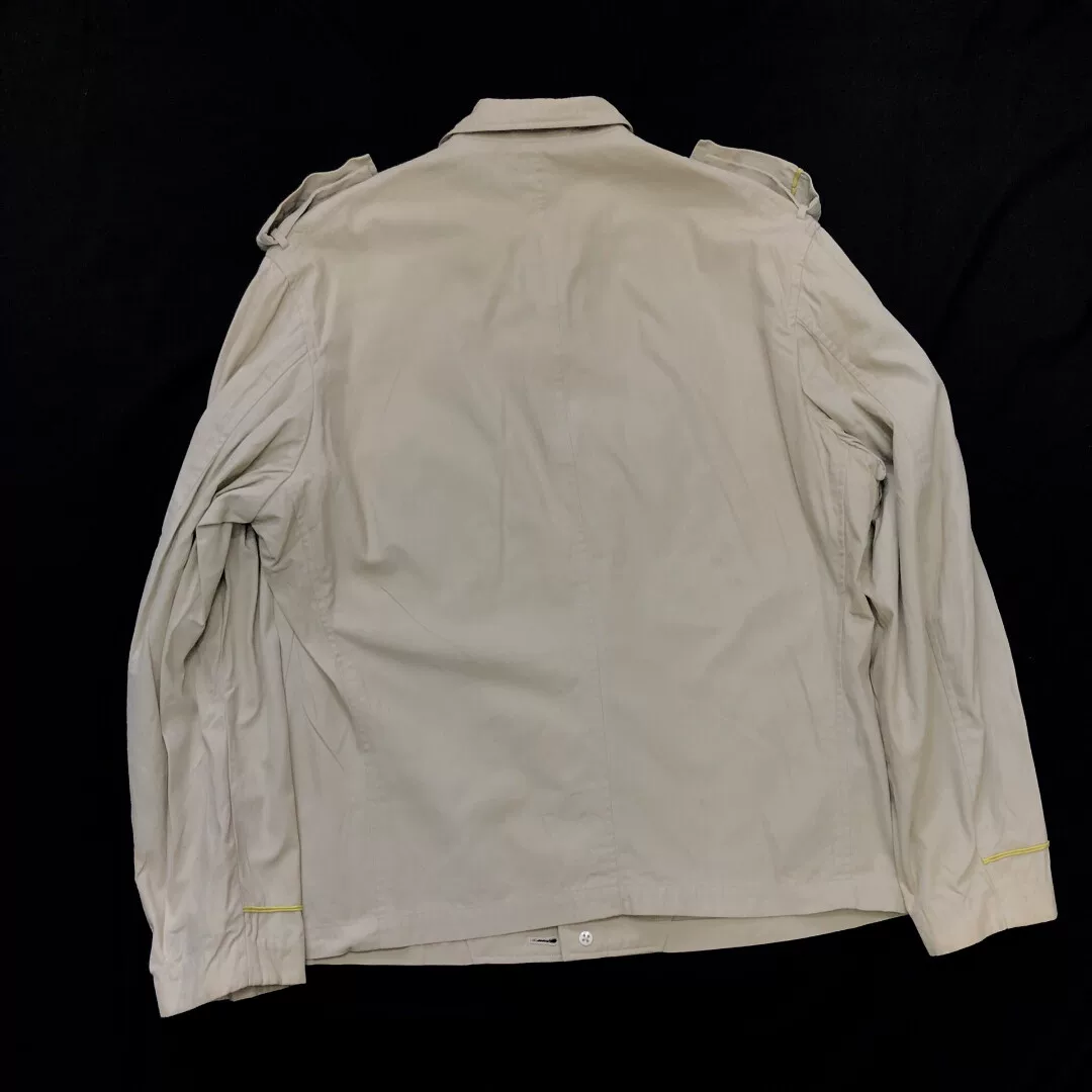 Yohji Yamamoto 1990s Star Logo Runway Jacket — back