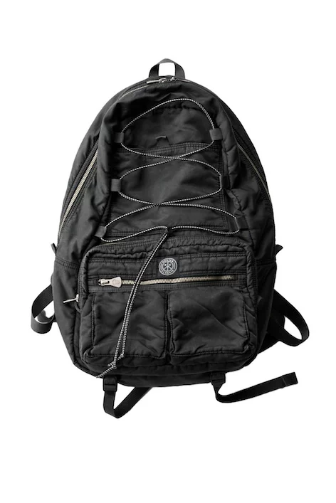 PORTER CLASSIC Super Nylon Backpack L Black