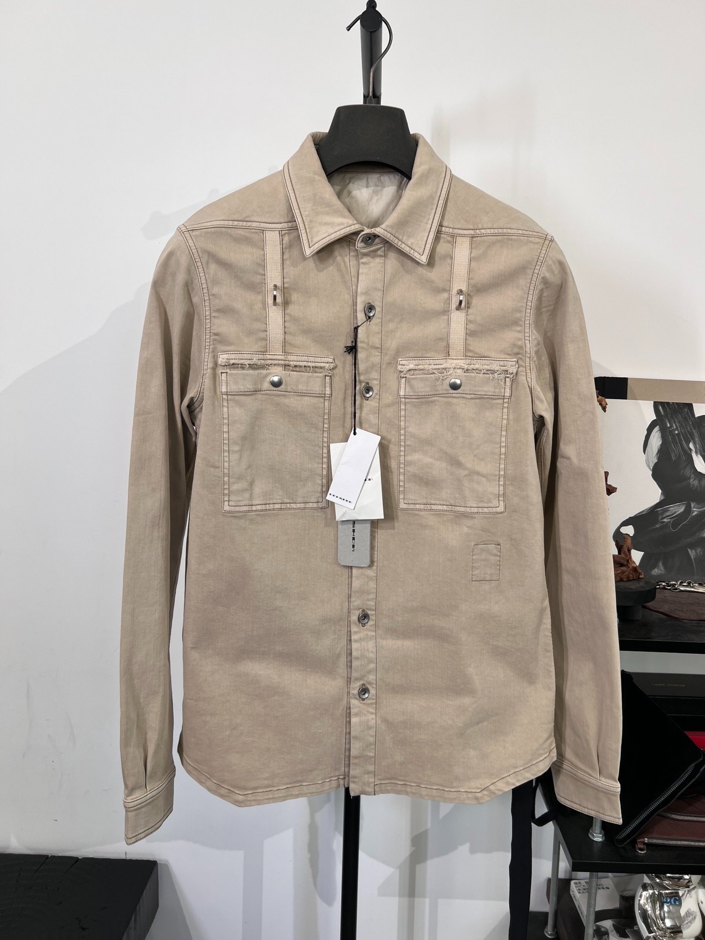 Rick Owens Drkshdw Utility Denim Jacket