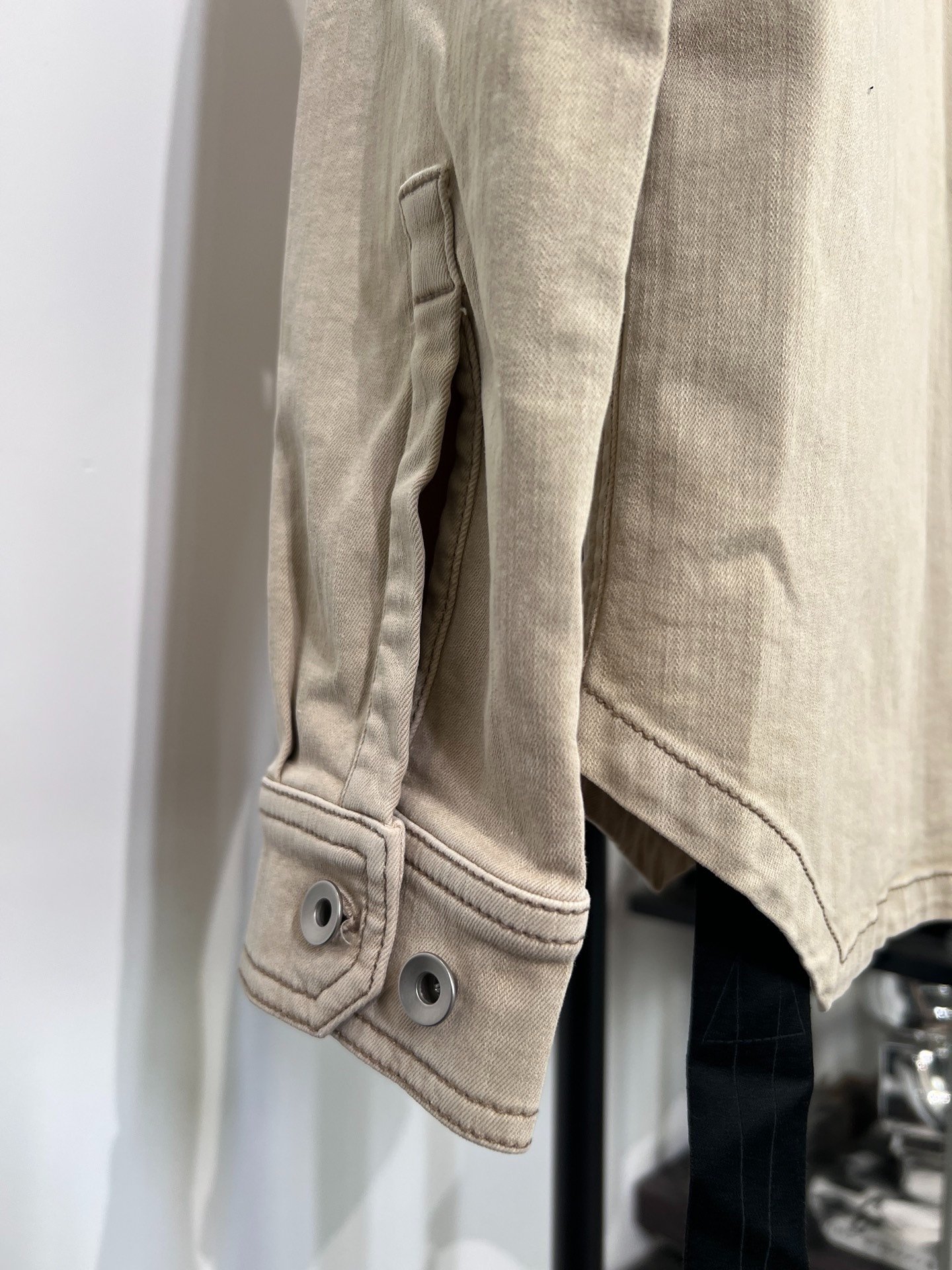 Rick Owens Drkshdw Utility Denim Jacket — back