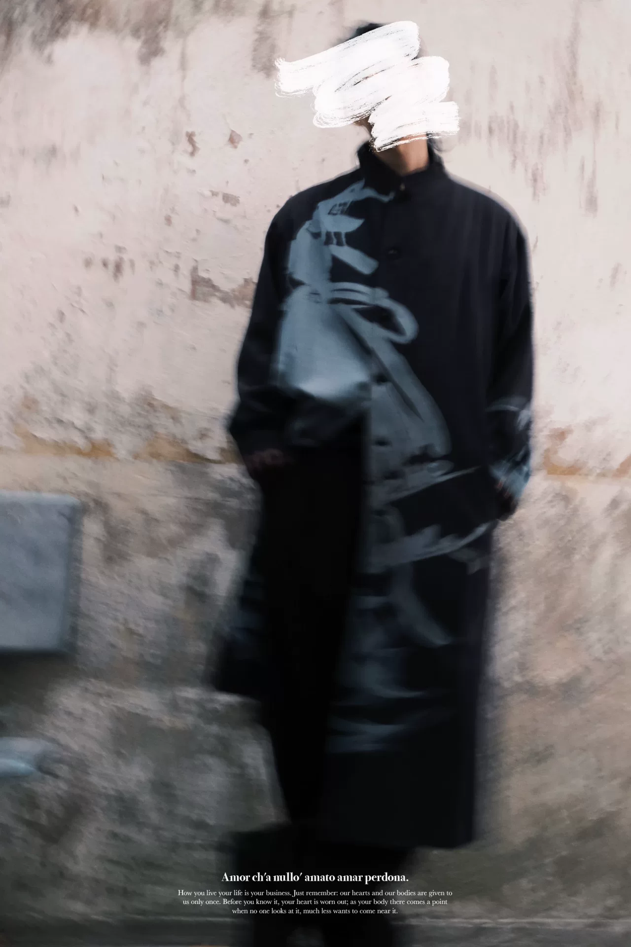 Yohji Yamamoto 17SS Oversized Coat — back