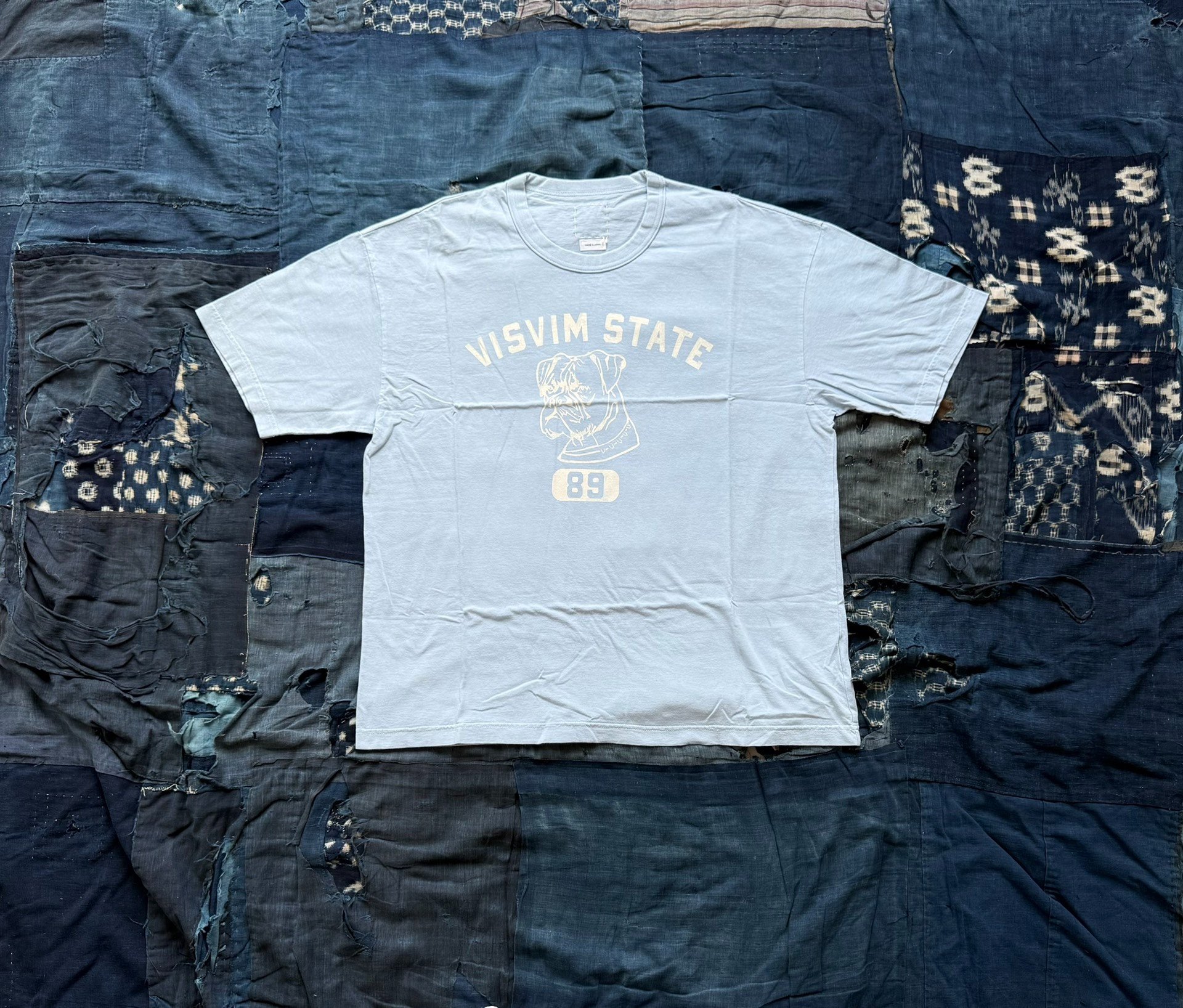 VISVIM 26SS JUMBO TEE DMGD