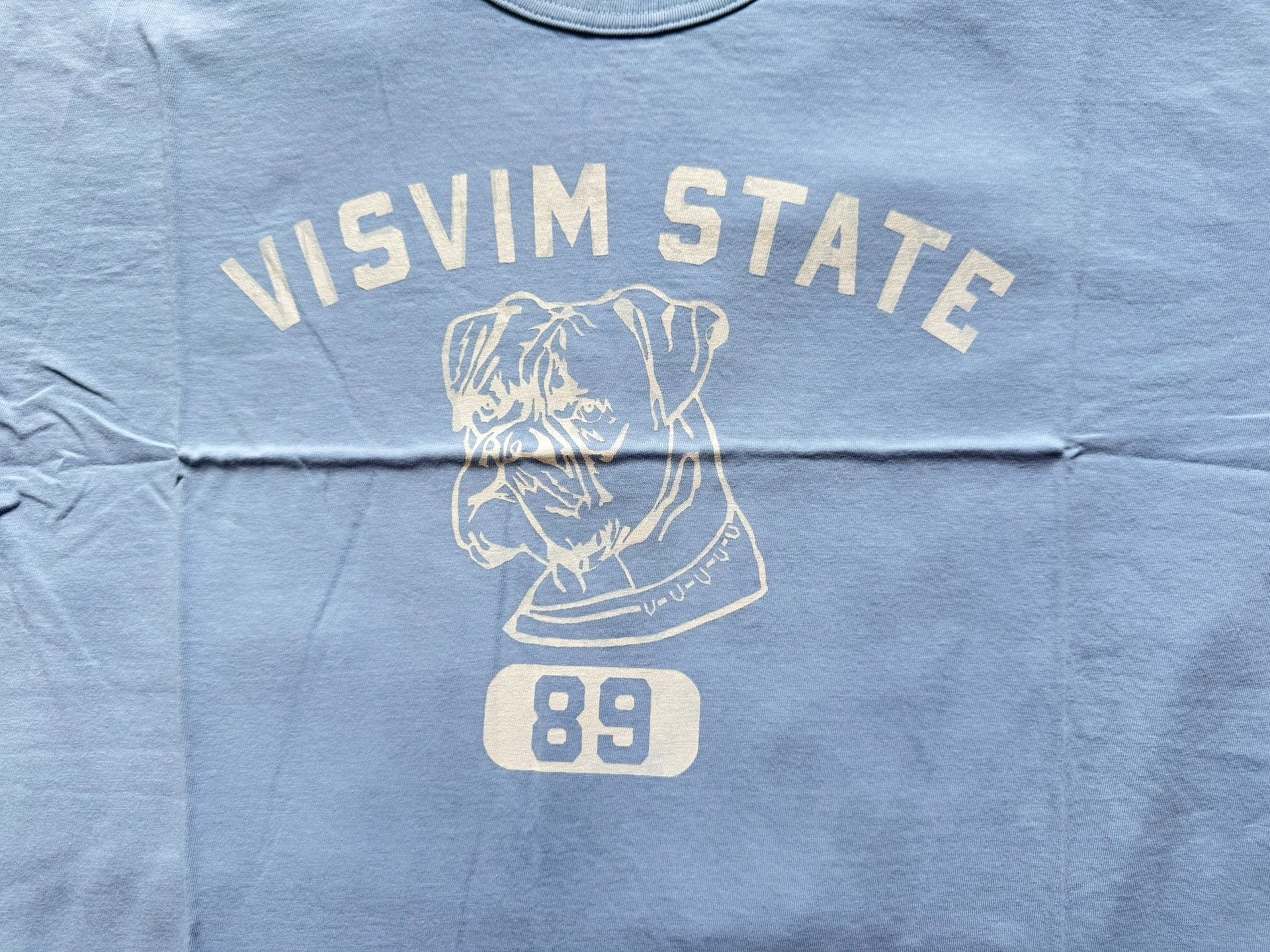 VISVIM 26SS JUMBO TEE DMGD — detail